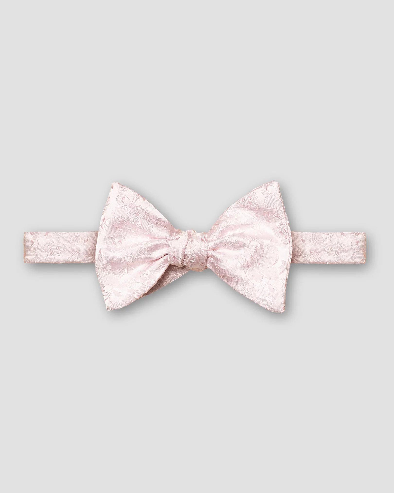 Eton - pink flower printed bowtie