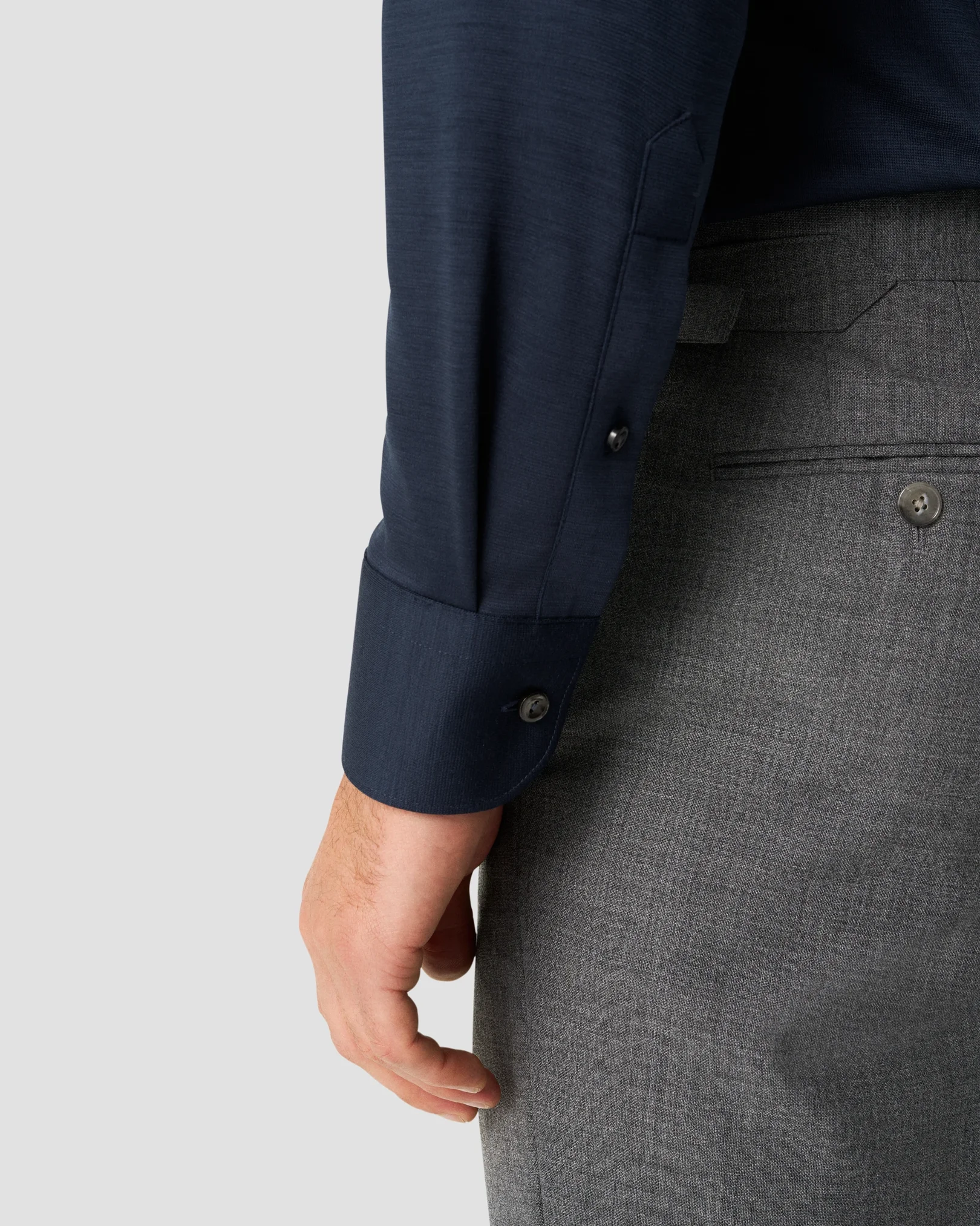 Eton - dark blue wool