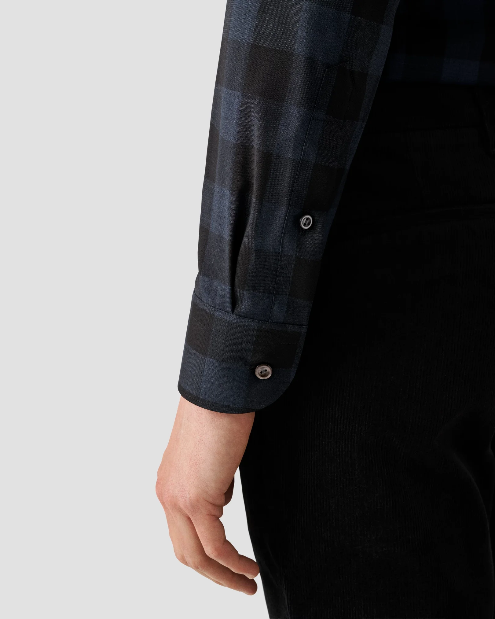 Eton - Bold Check Merino Wool Shirt