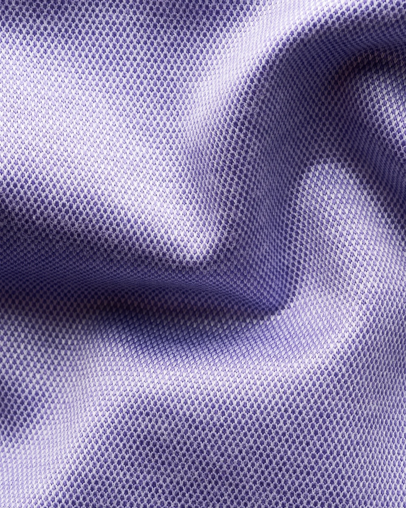 Eton - light purple filo di scozia knit shirt