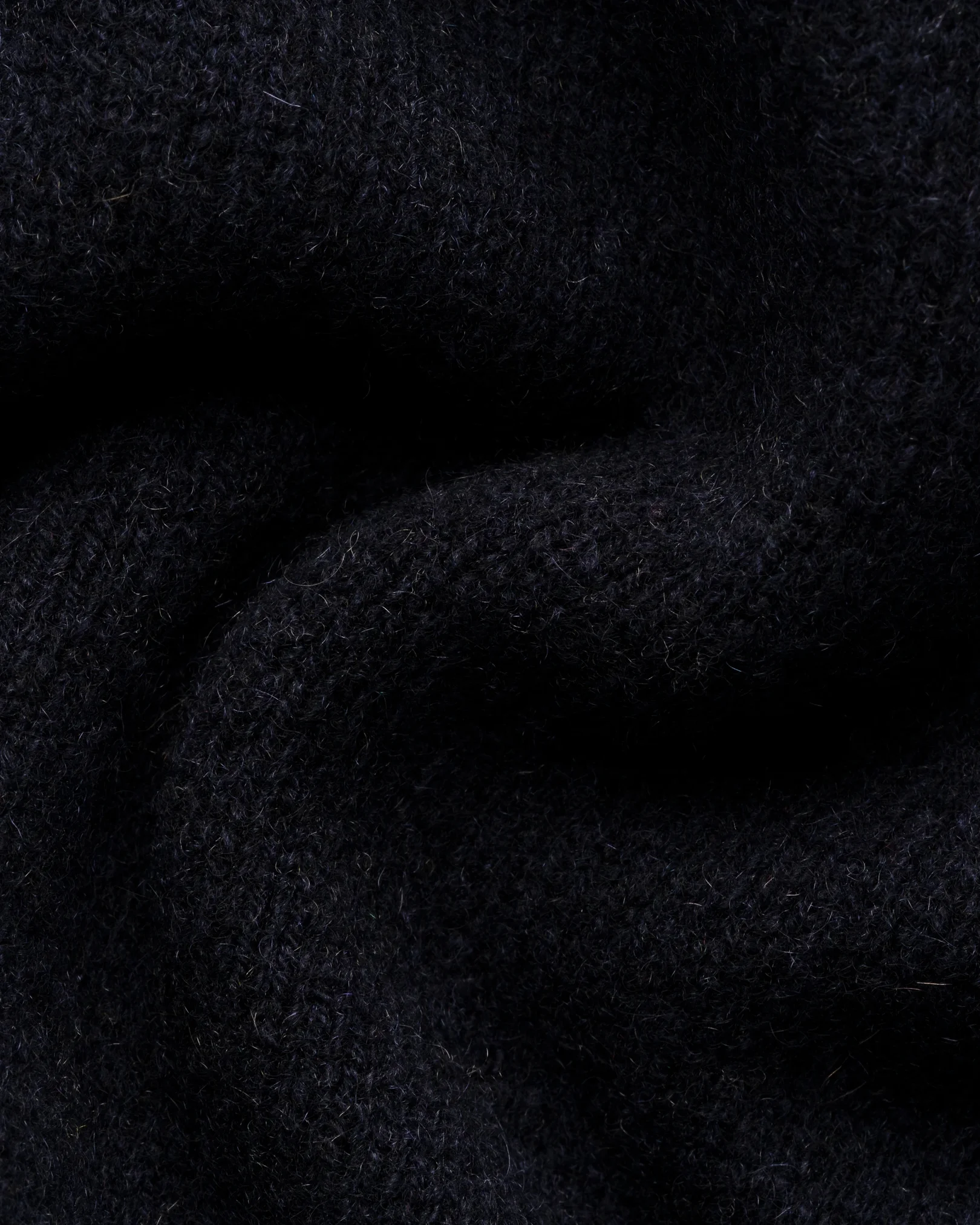 Eton - navy blue cashmere knit crew neck