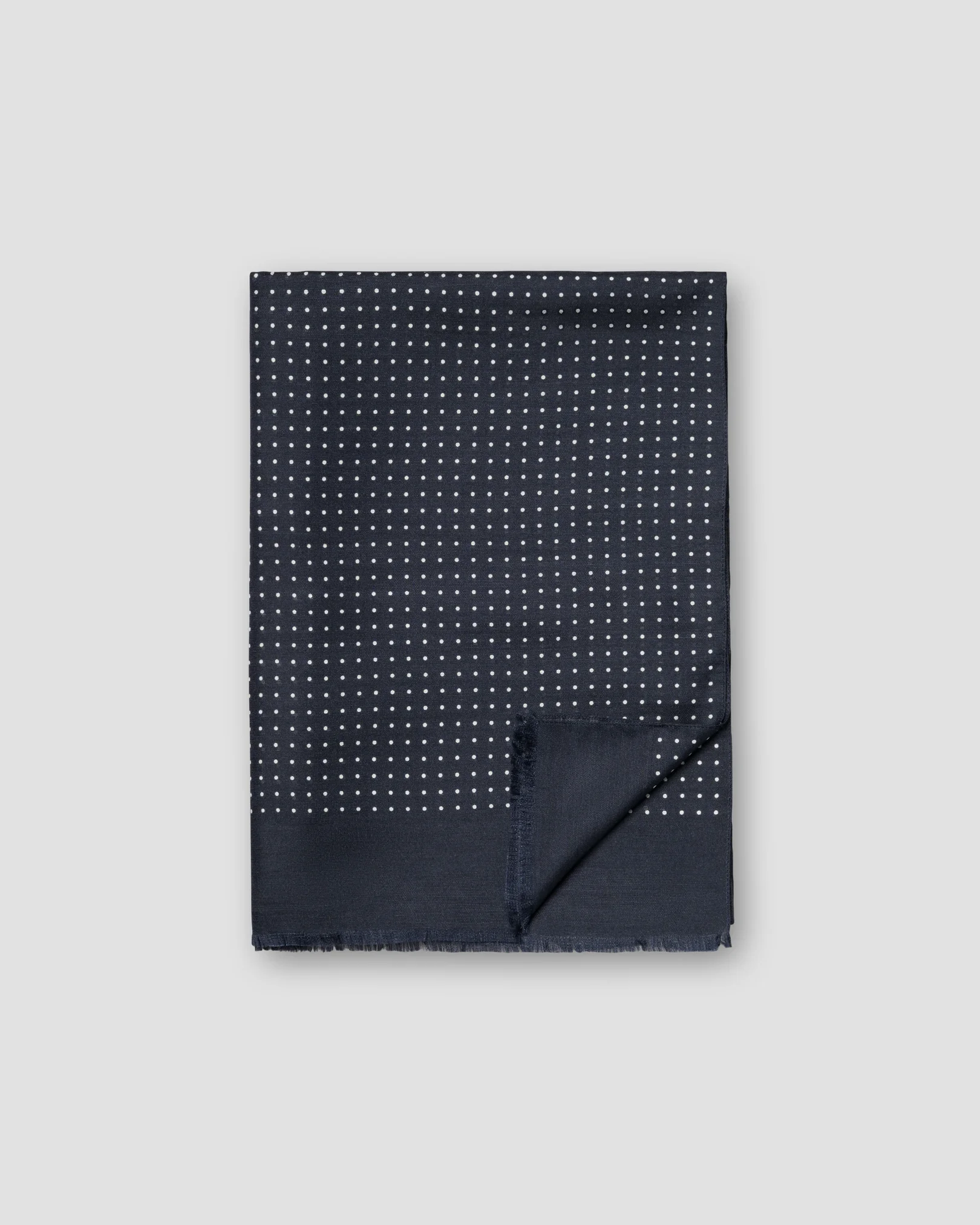 Eton - polka dot silk wool scarf