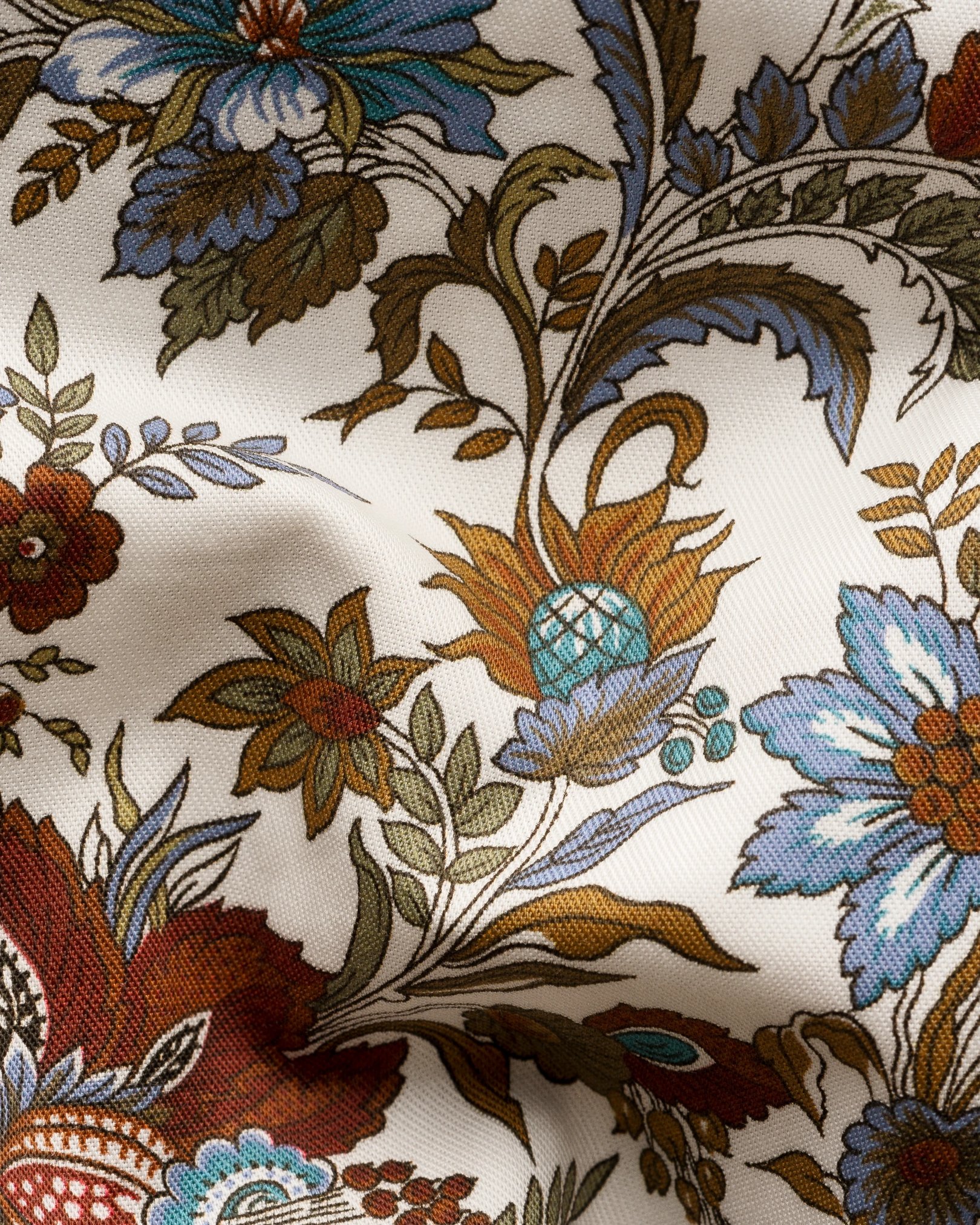 Eton - Floral Print Signature Twill Shirt