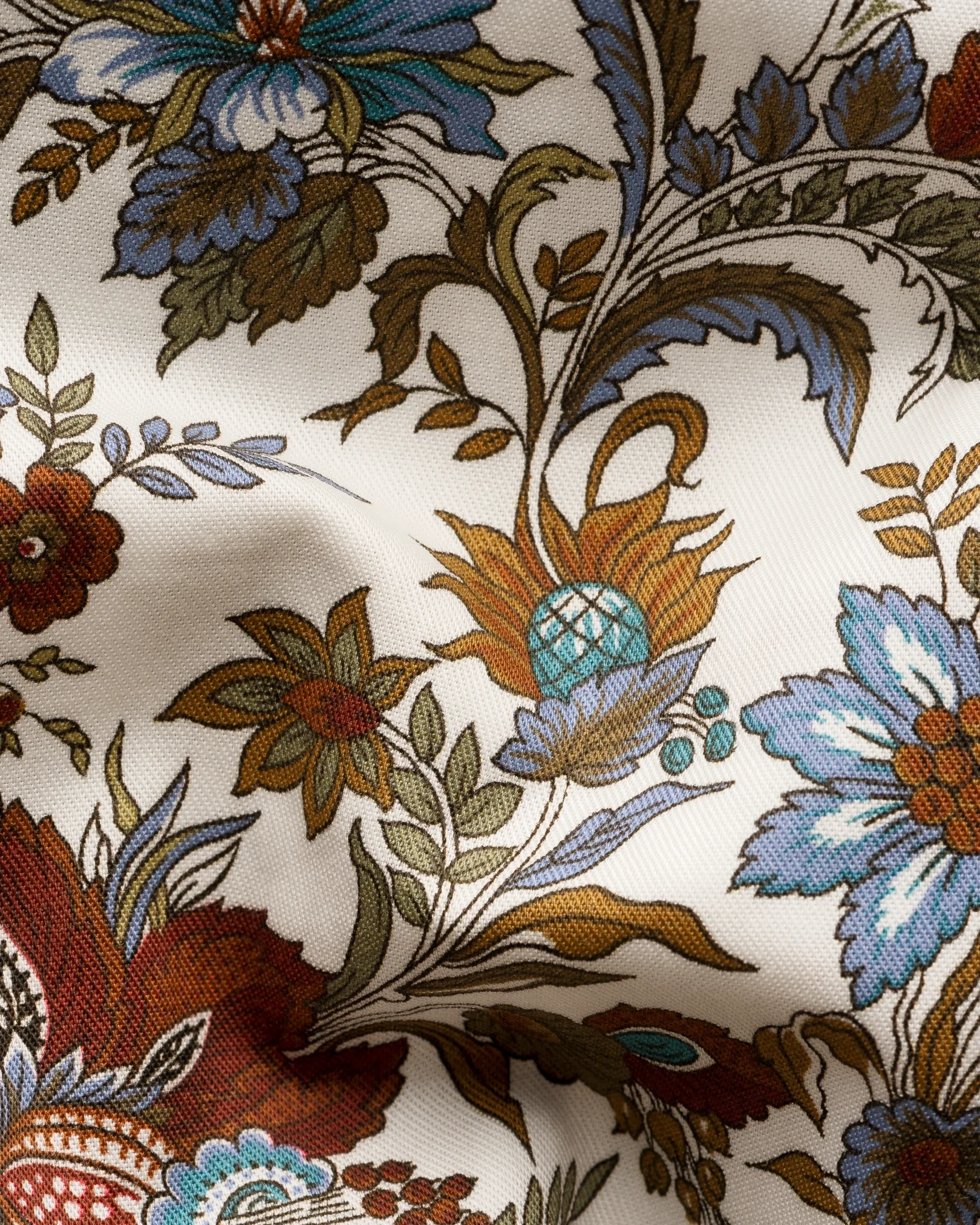 Eton - Floral Print Signature Twill Shirt