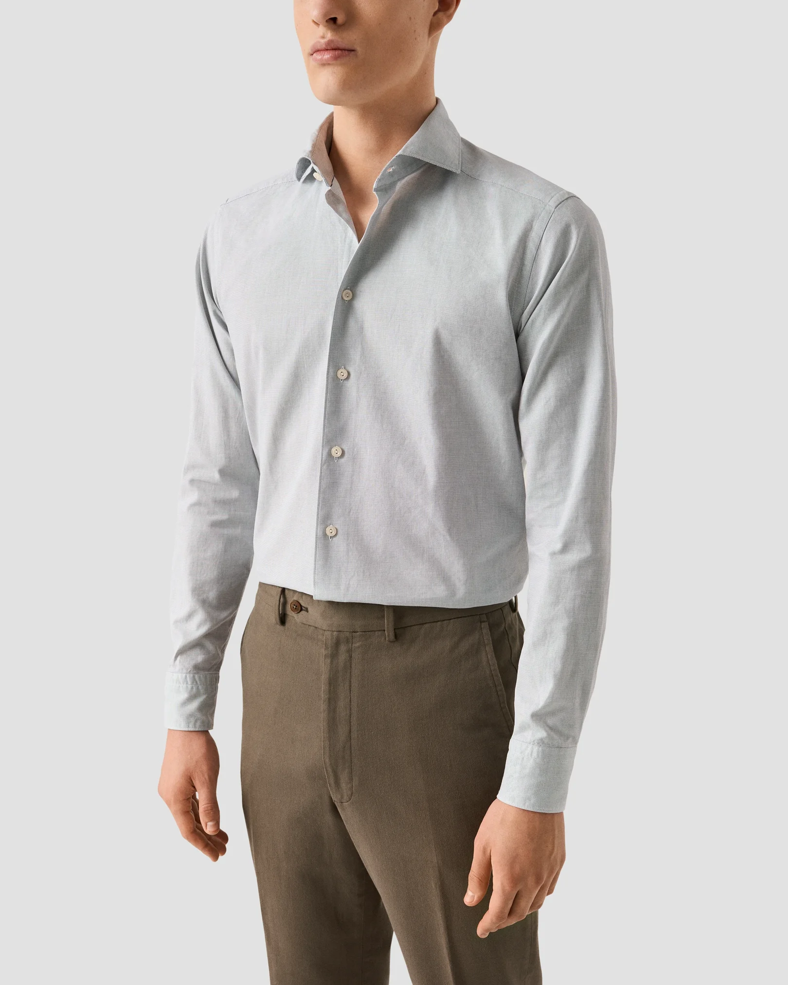 Eton - Royal Oxford Shirt