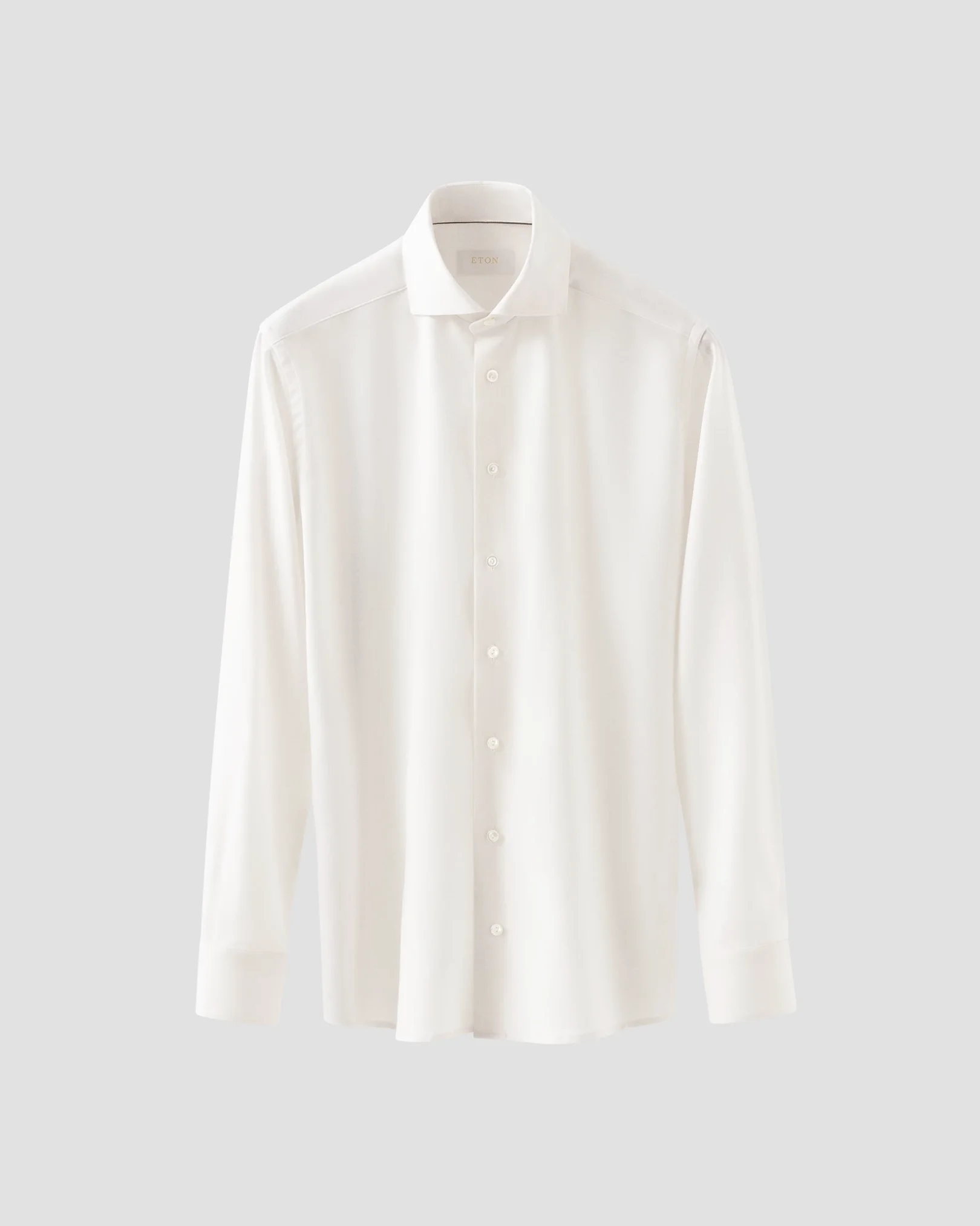 Eton - white royal weave shirt