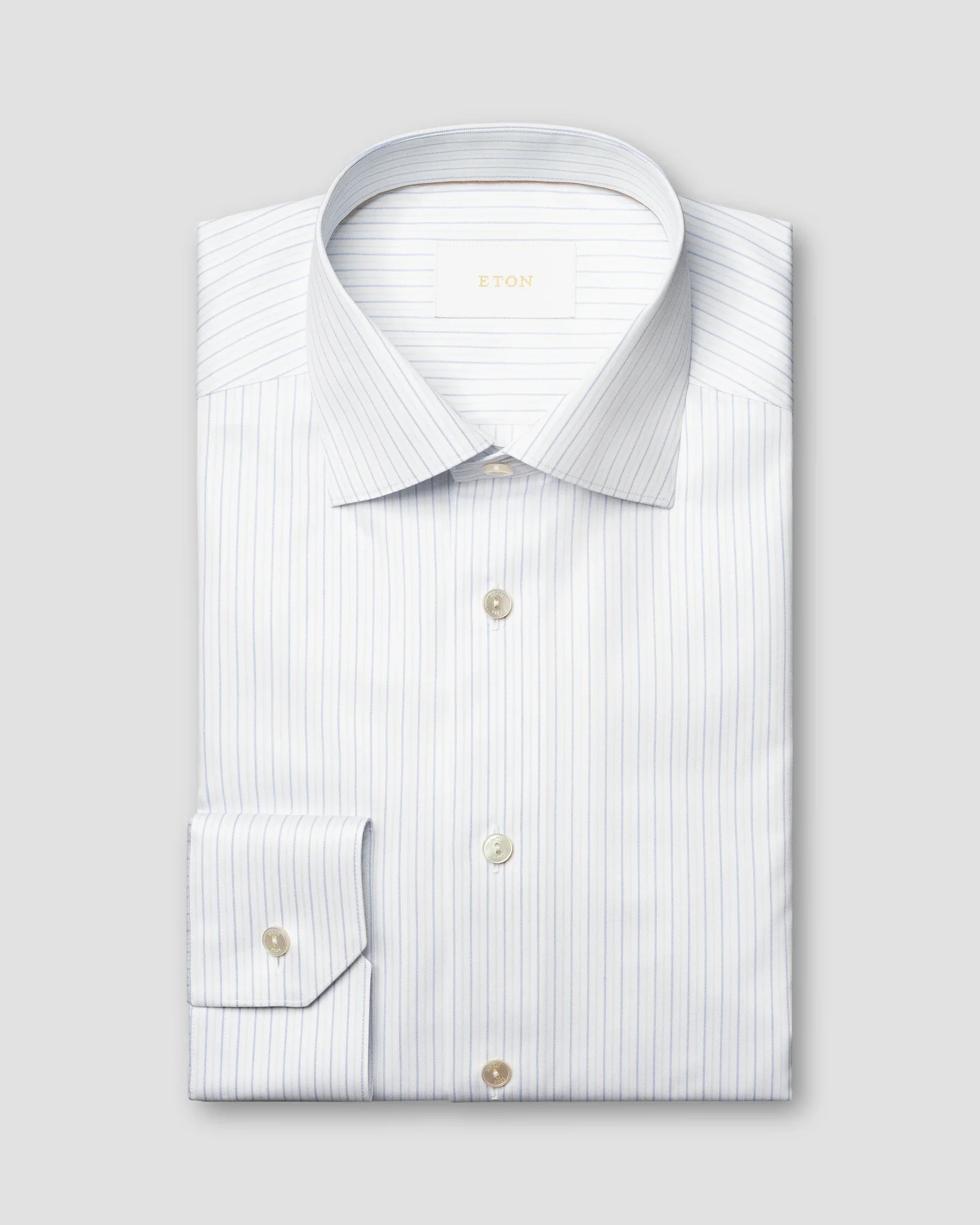 Eton - Striped Supima 120 Twill Shirt
