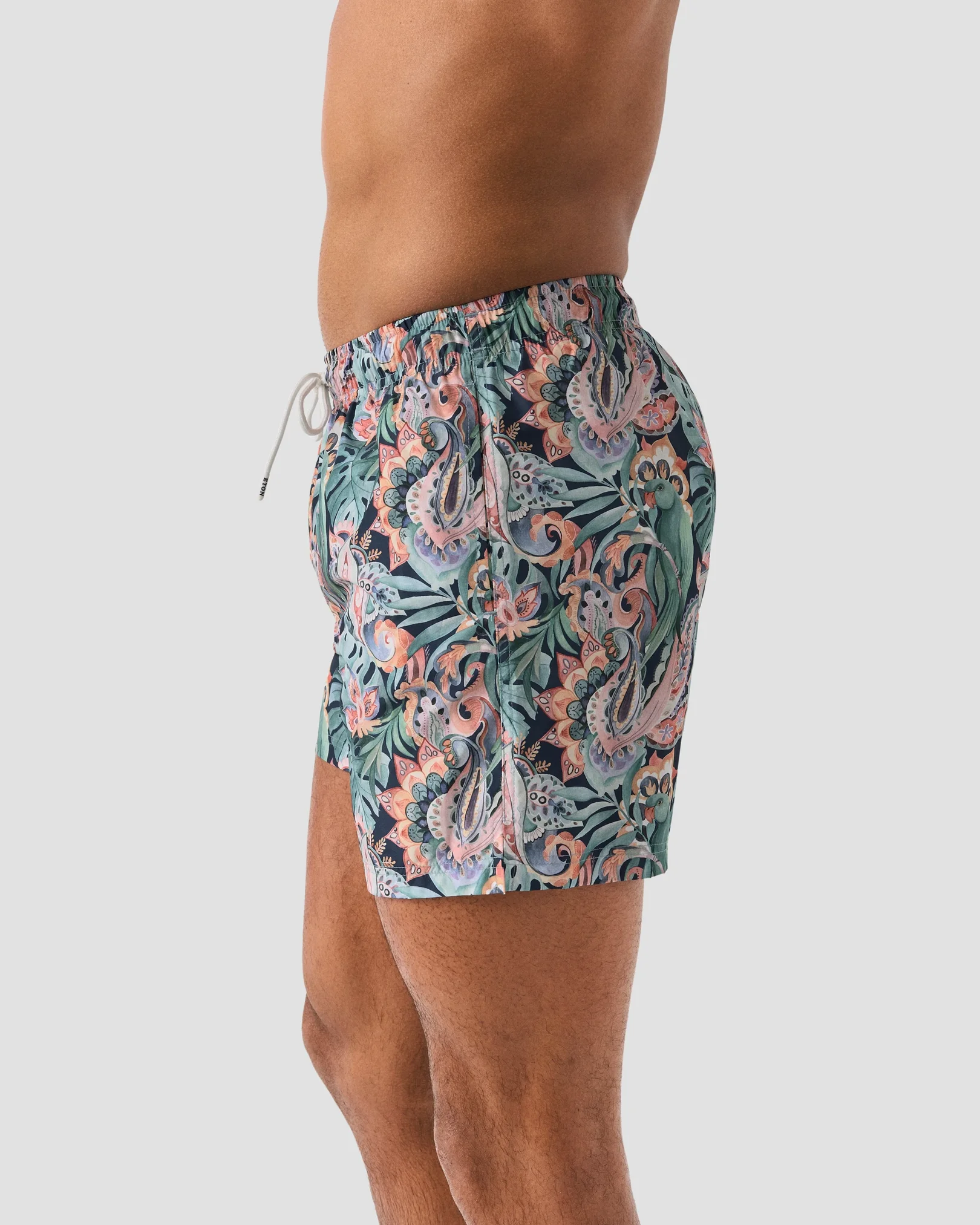 Eton - multi floral swim shorts