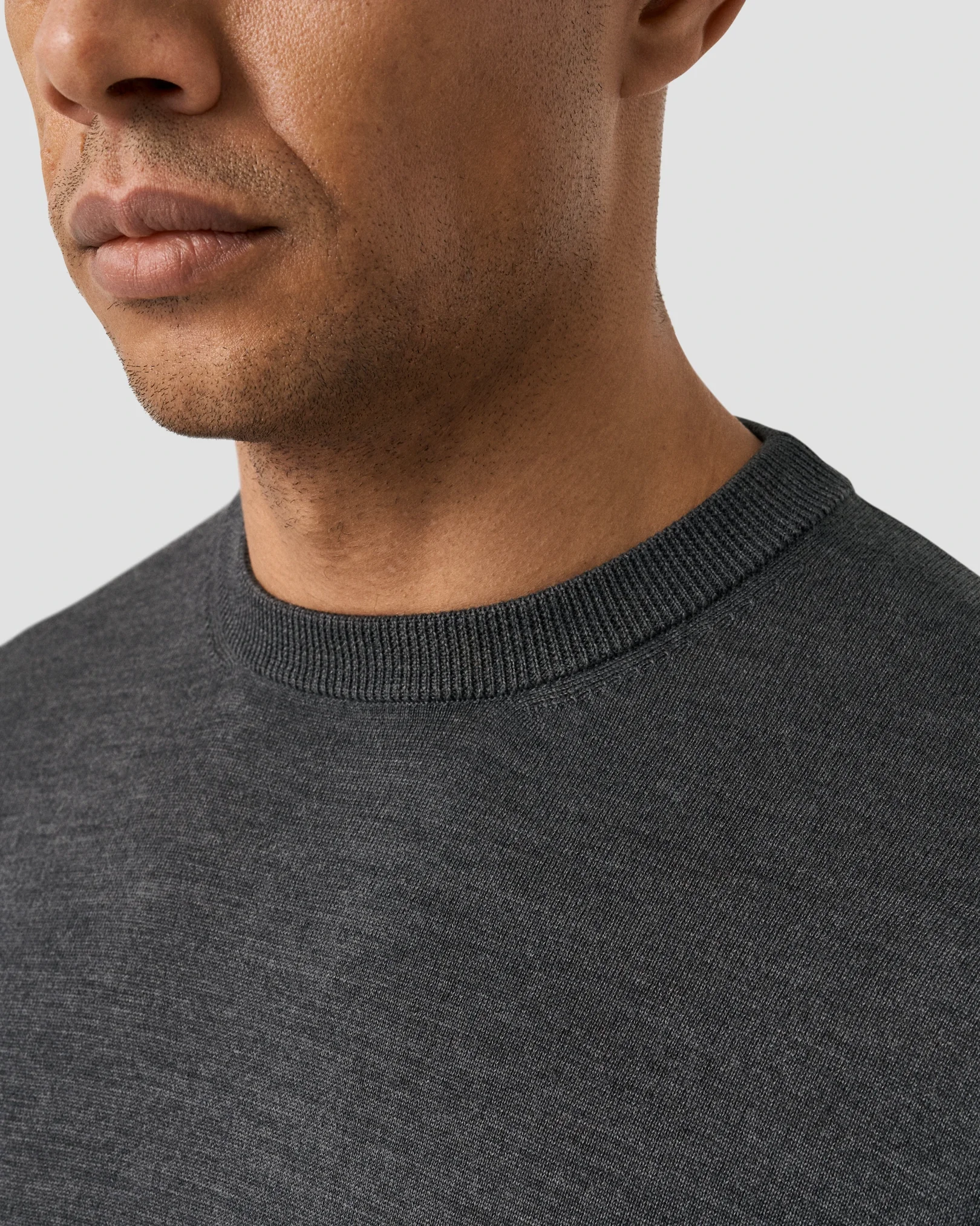 Eton - merino knit crew neck