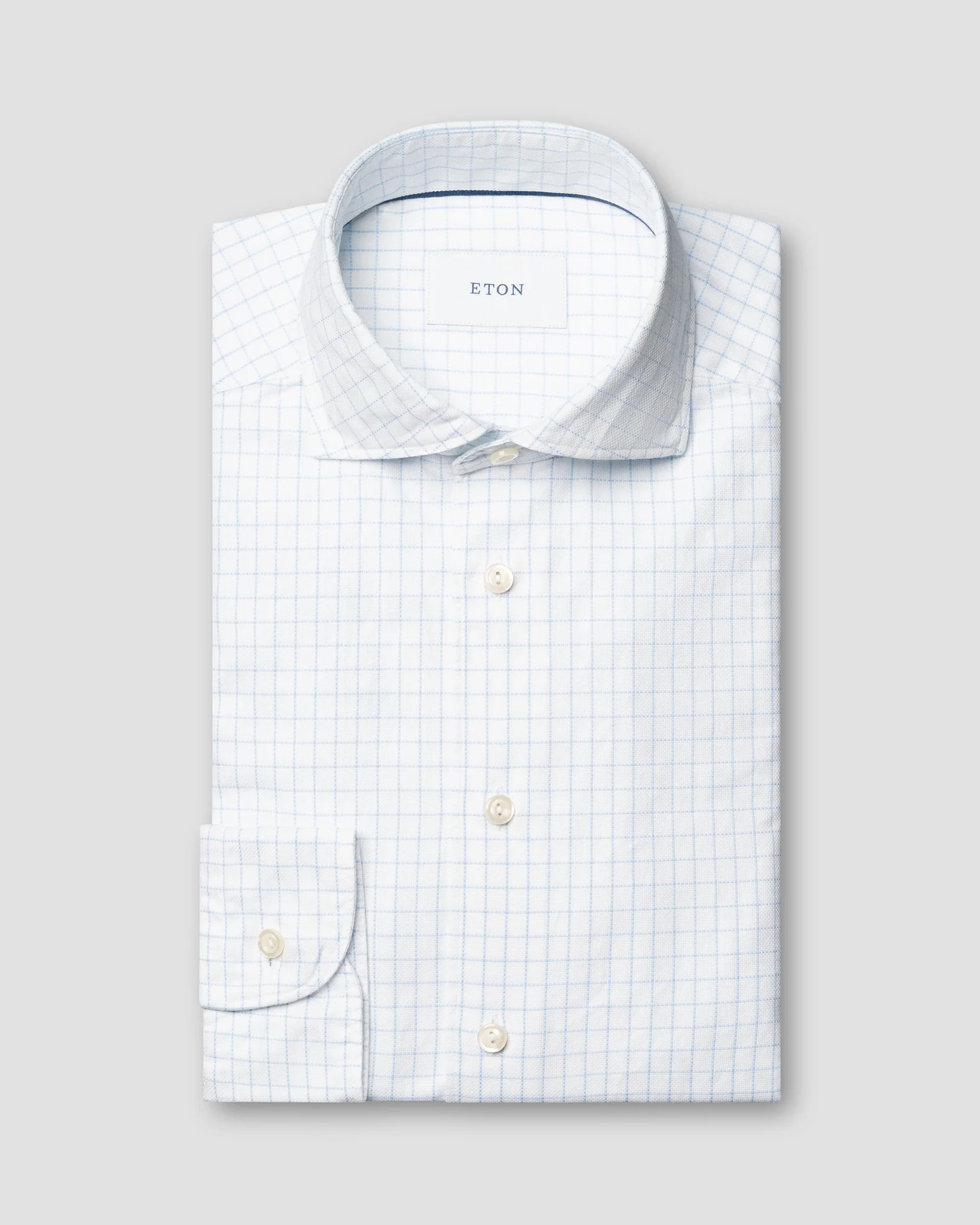 Eton - Checked Oxford Shirt