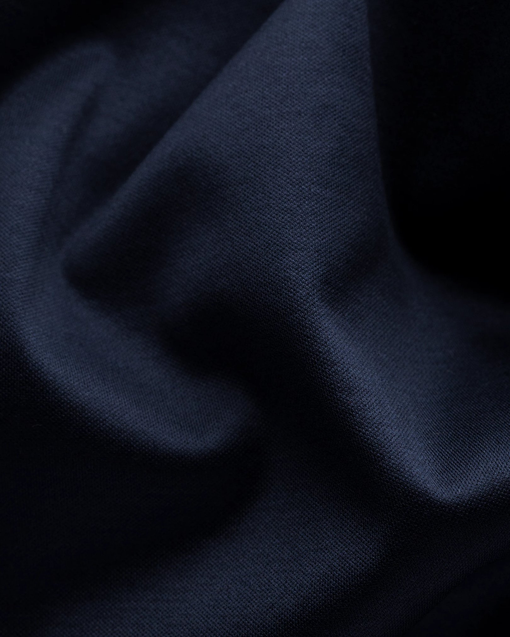 Eton - navy blue jersey knitted