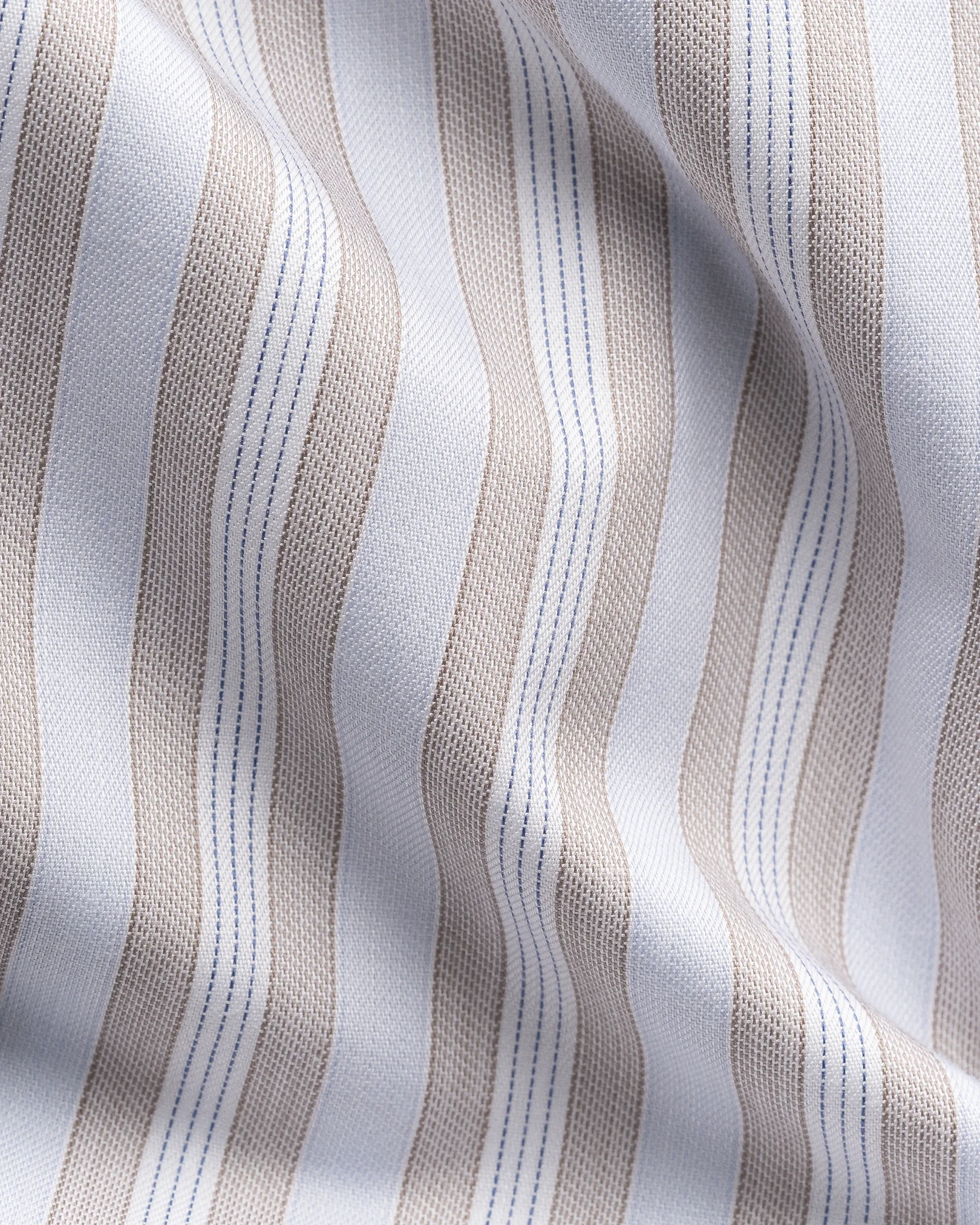 Eton - light blue striped cotton tencel tm lyocell shirt 268