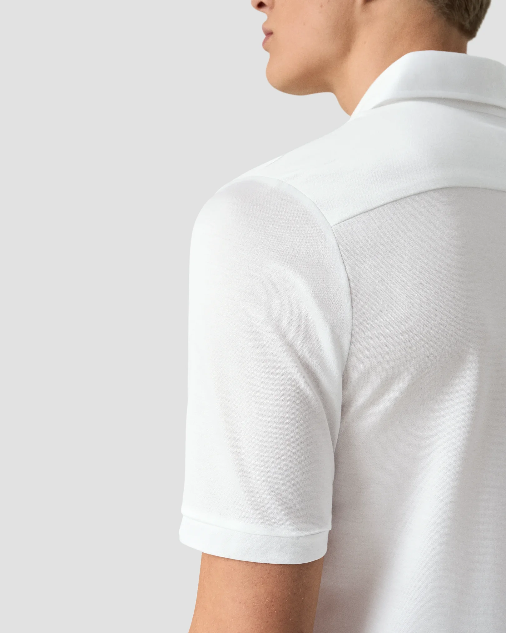 Eton - jaquard filo di scozia polo shirt