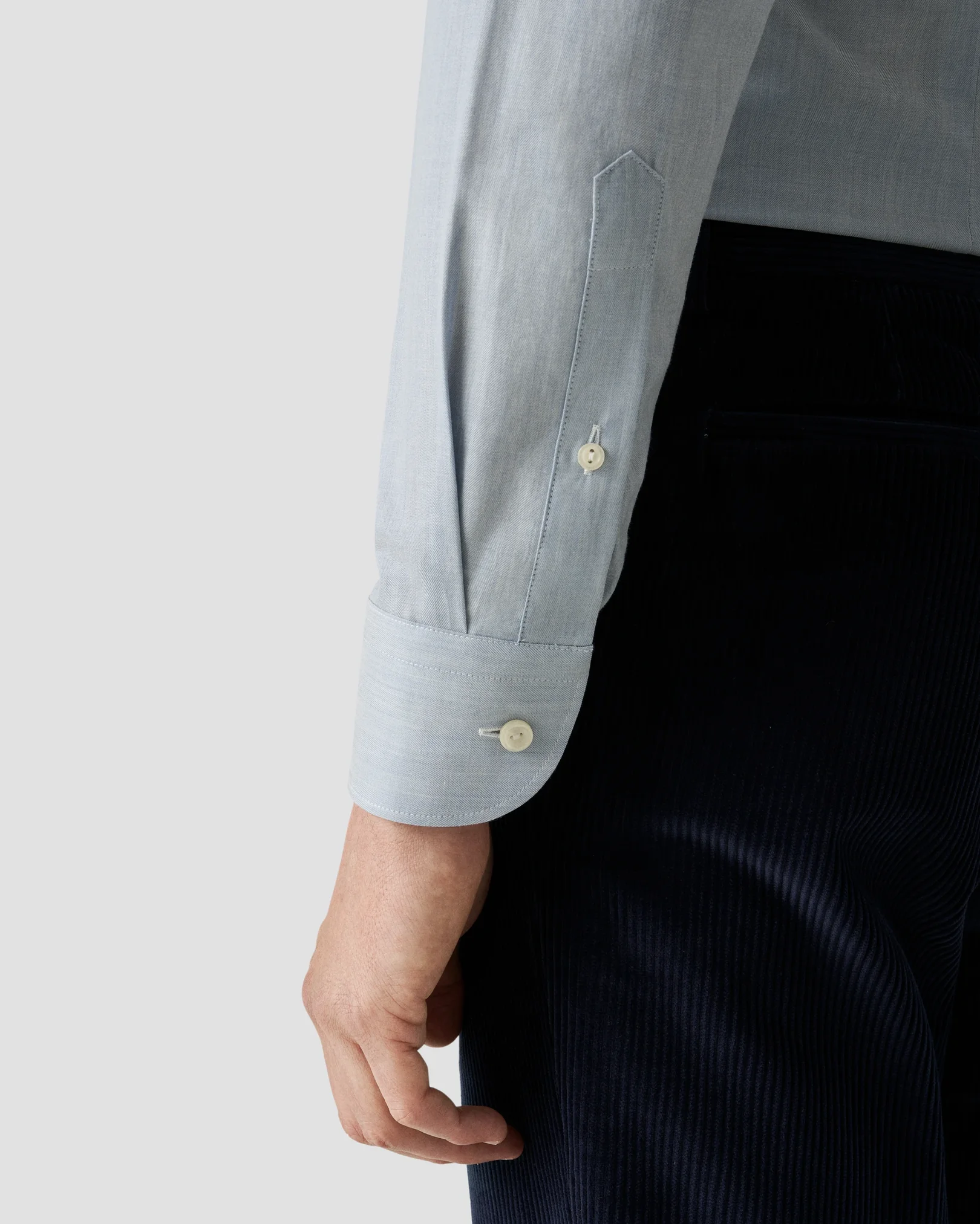 Eton - light blue flanell