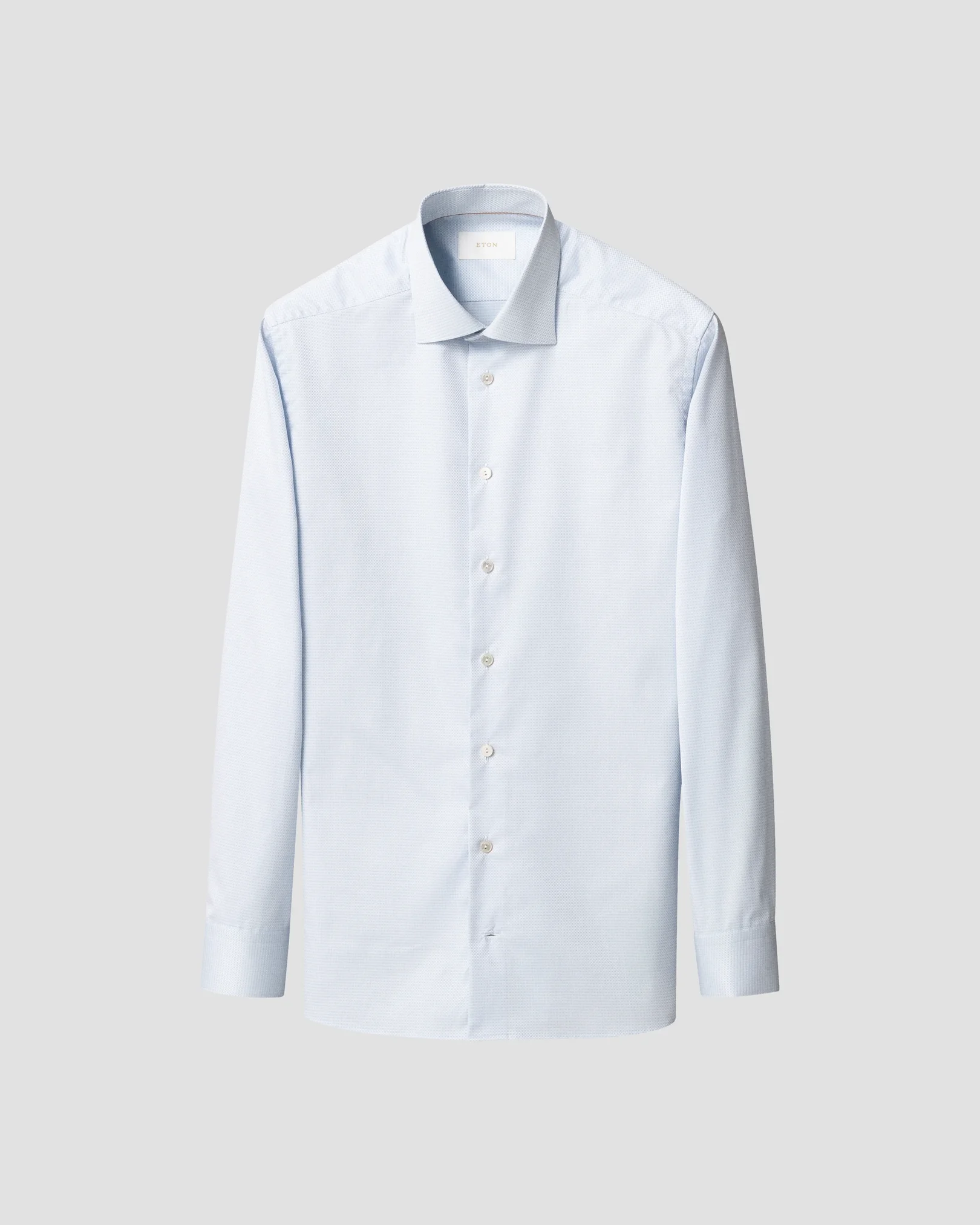 Eton - supima light blue semi solid 261