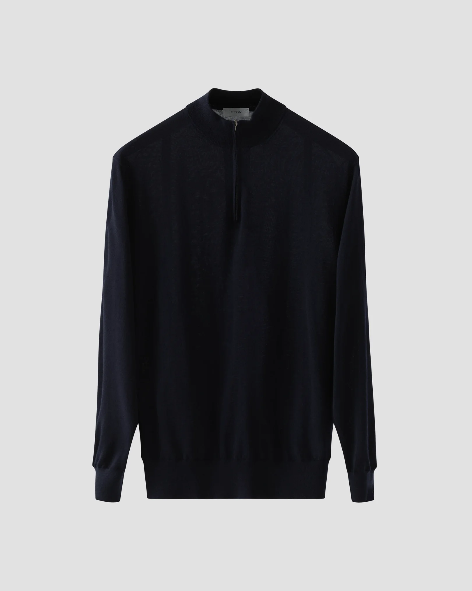 Eton - navy knitted merino