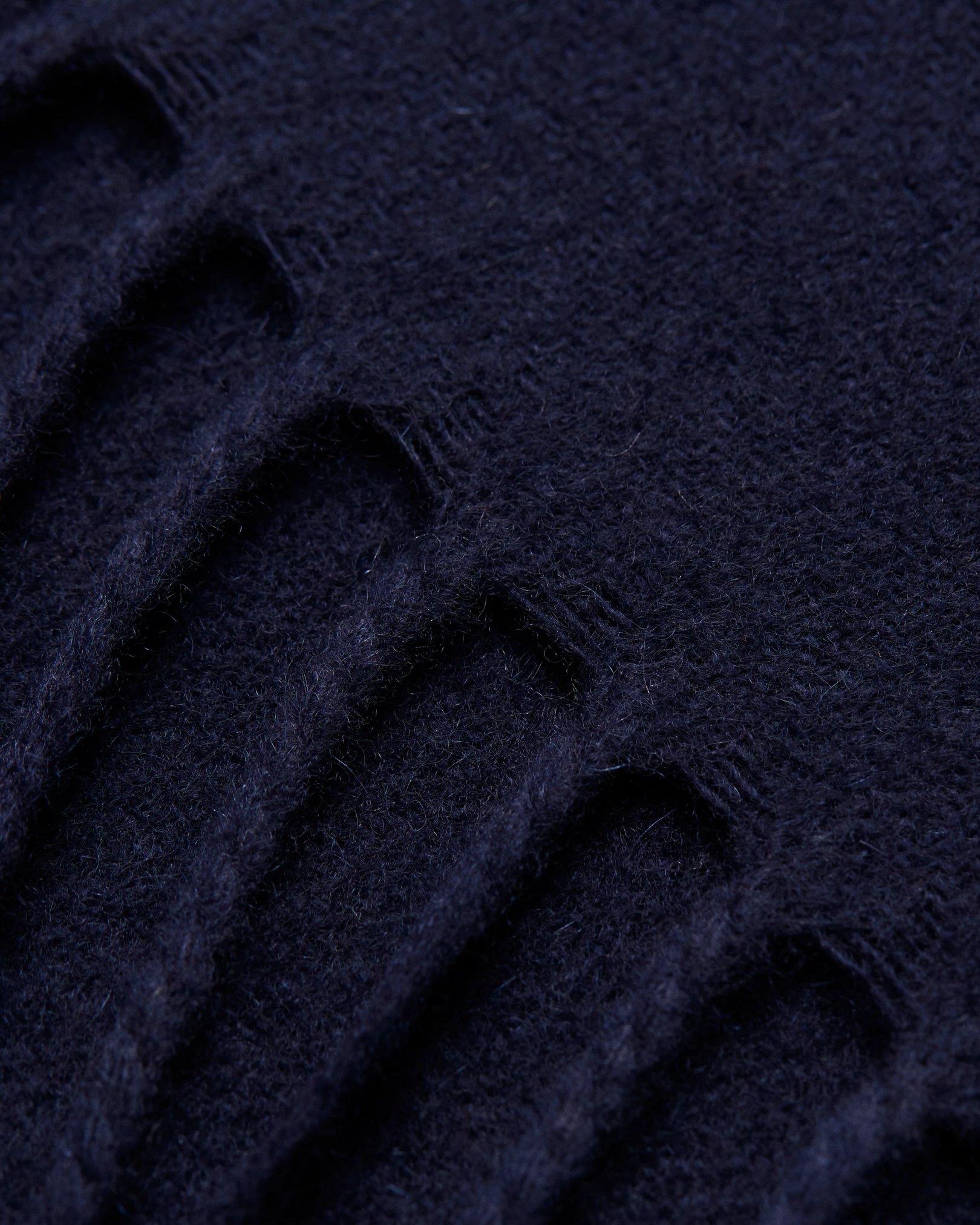 Eton - navy cashmere scarf