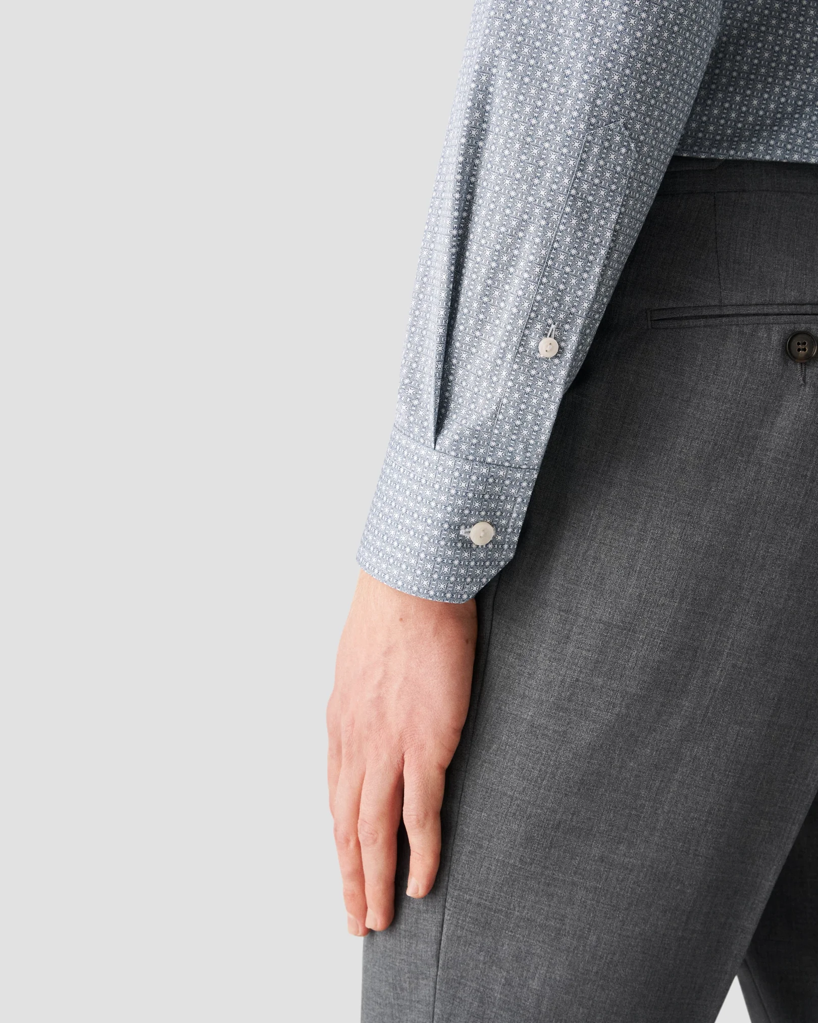 Eton - dark blue poplin 236