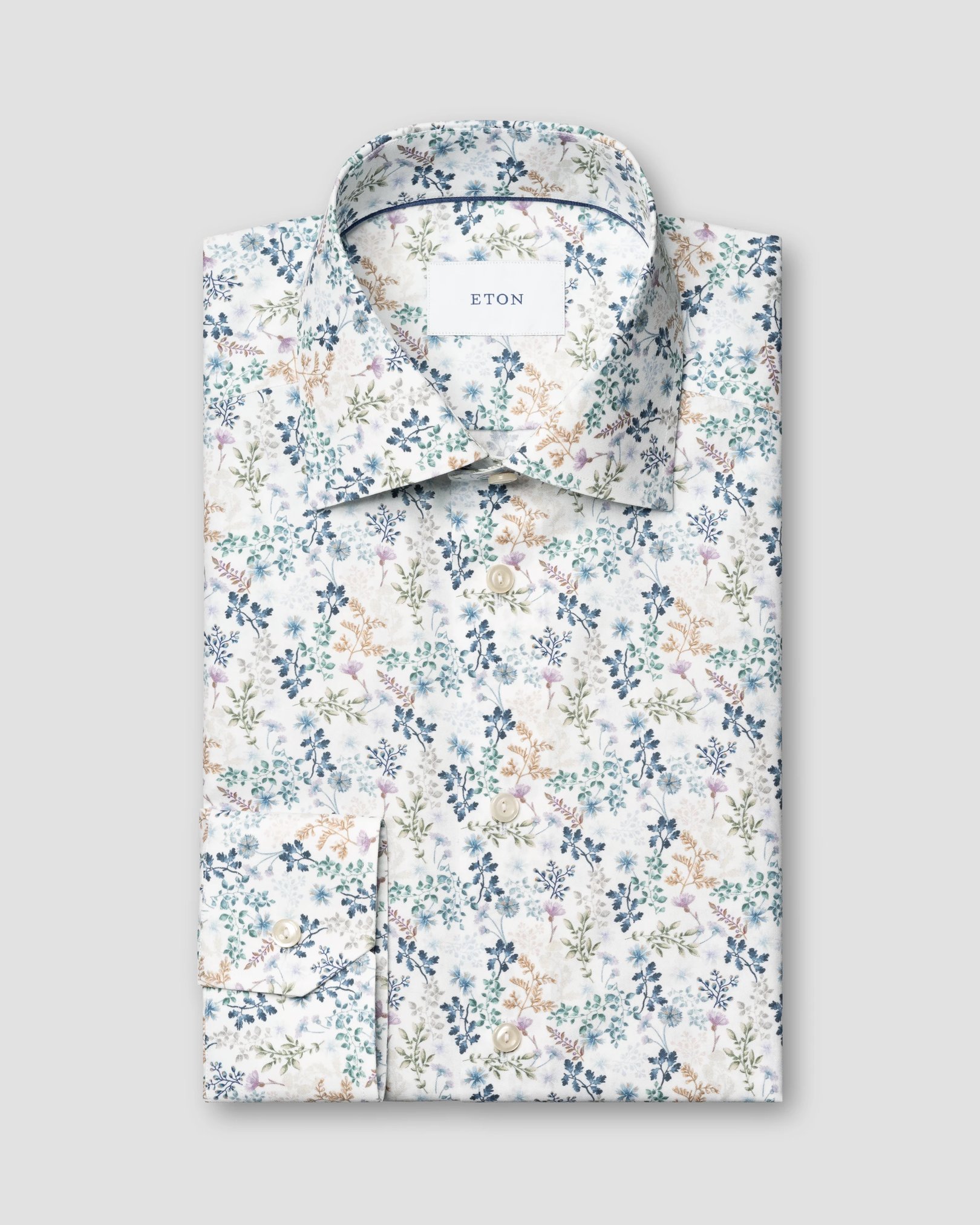 Eton - Floral Signature Twill Shirt