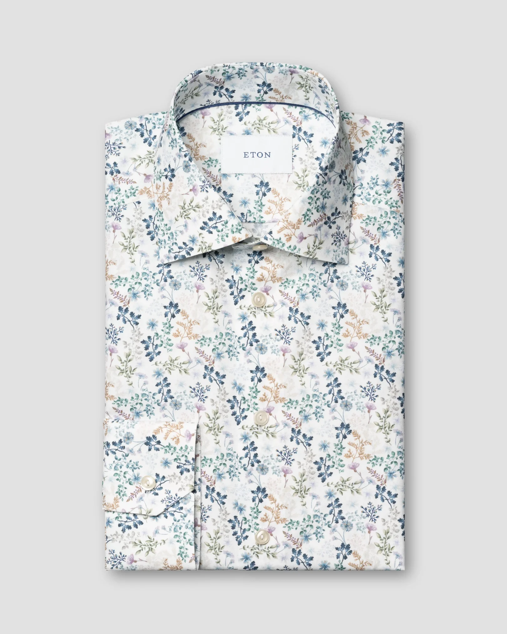 Eton - Floral Signature Twill Shirt