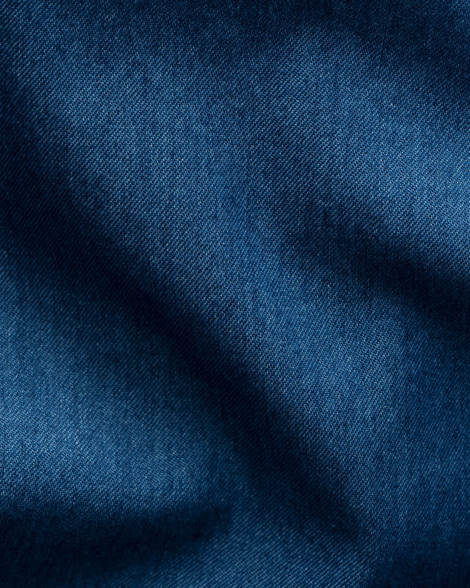 Eton - dark wash lightweight denim shirt