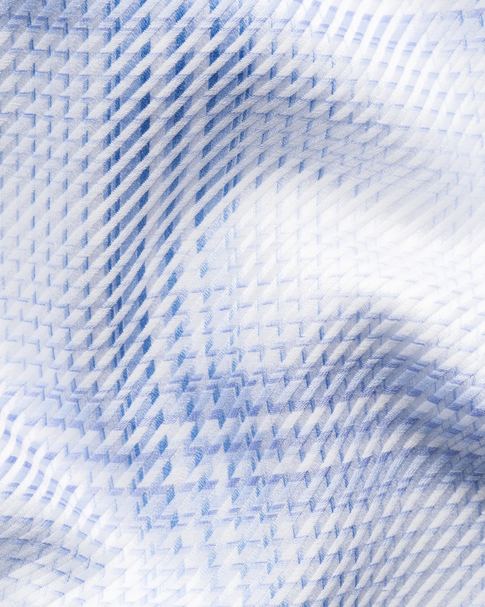 Eton - bold check king twill shirt