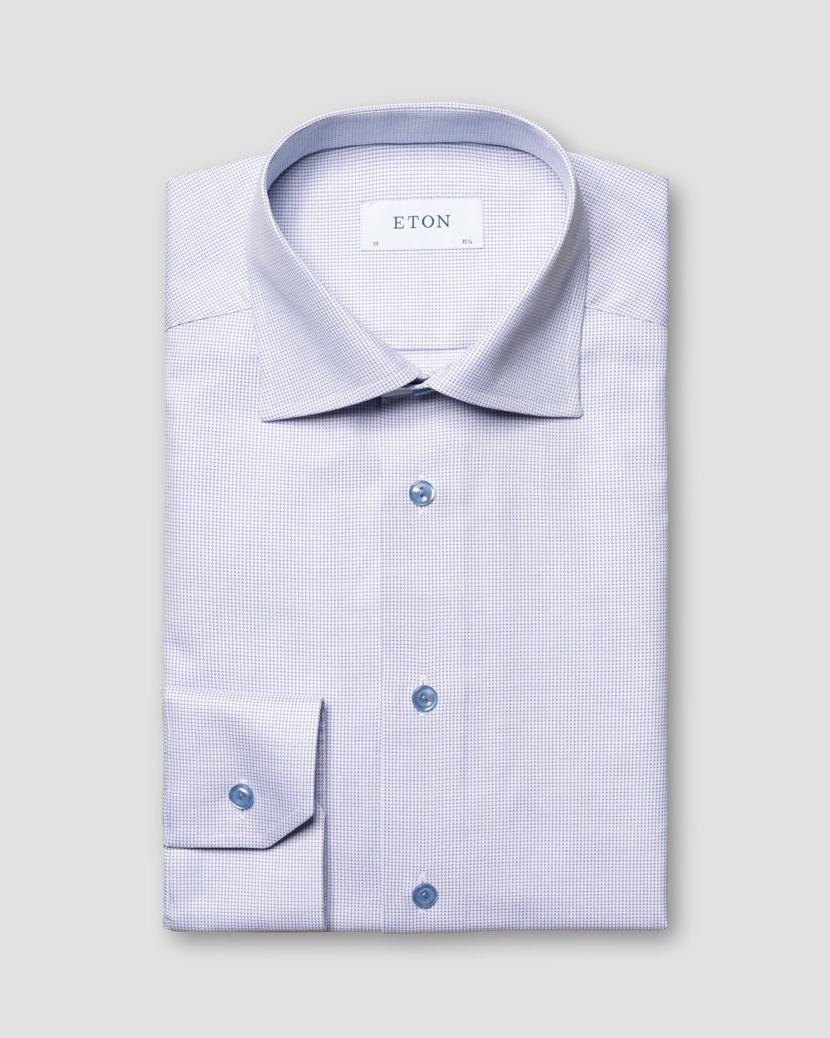Eton - mid purple dobby