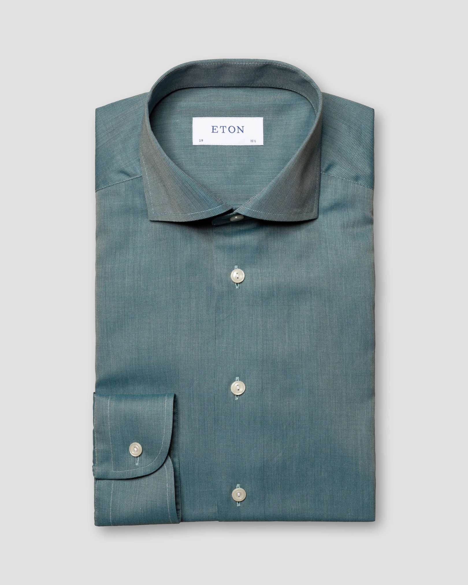Eton - green flannel shirt
