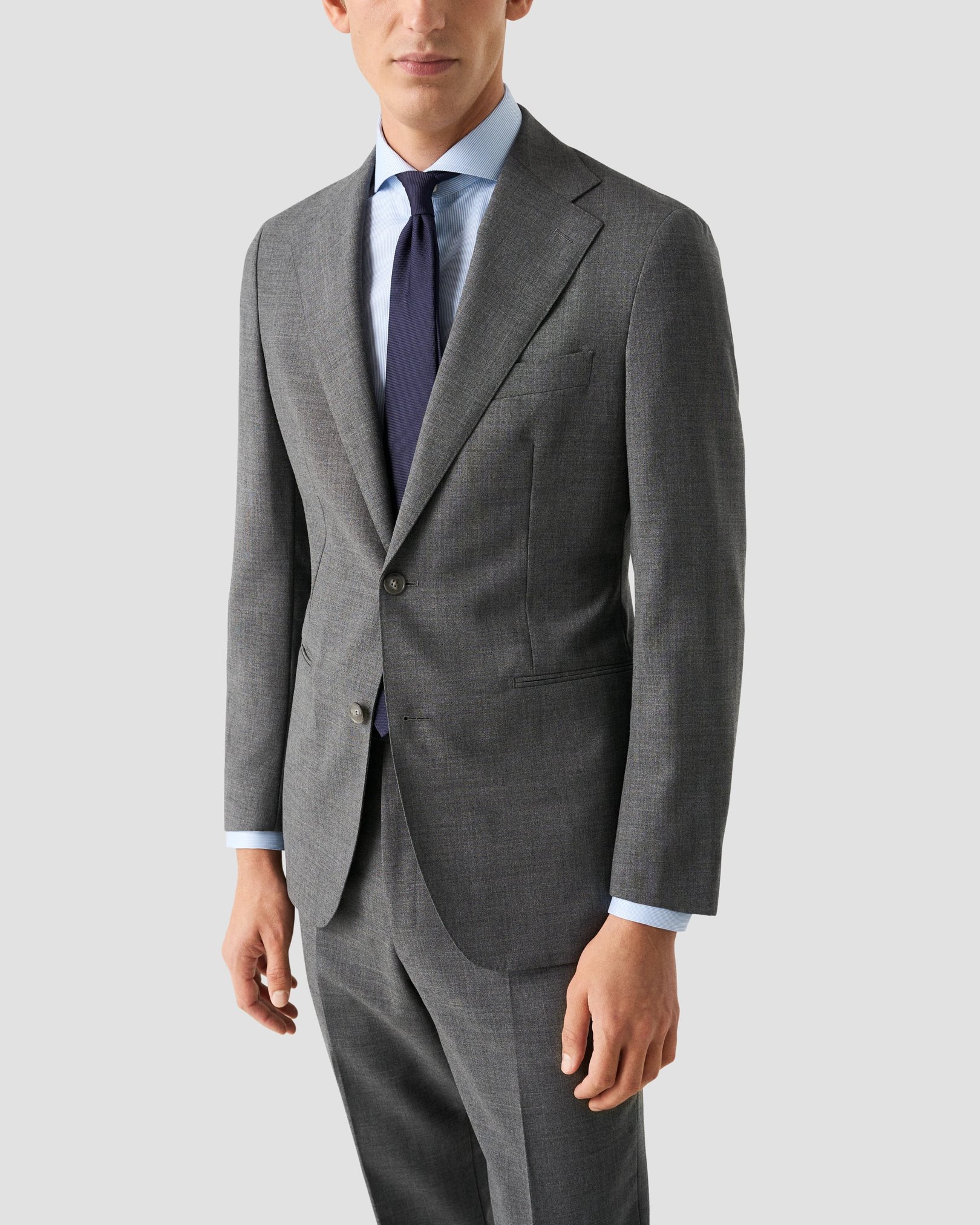 Eton - Chemise Signature en Twill à Rayures Fines