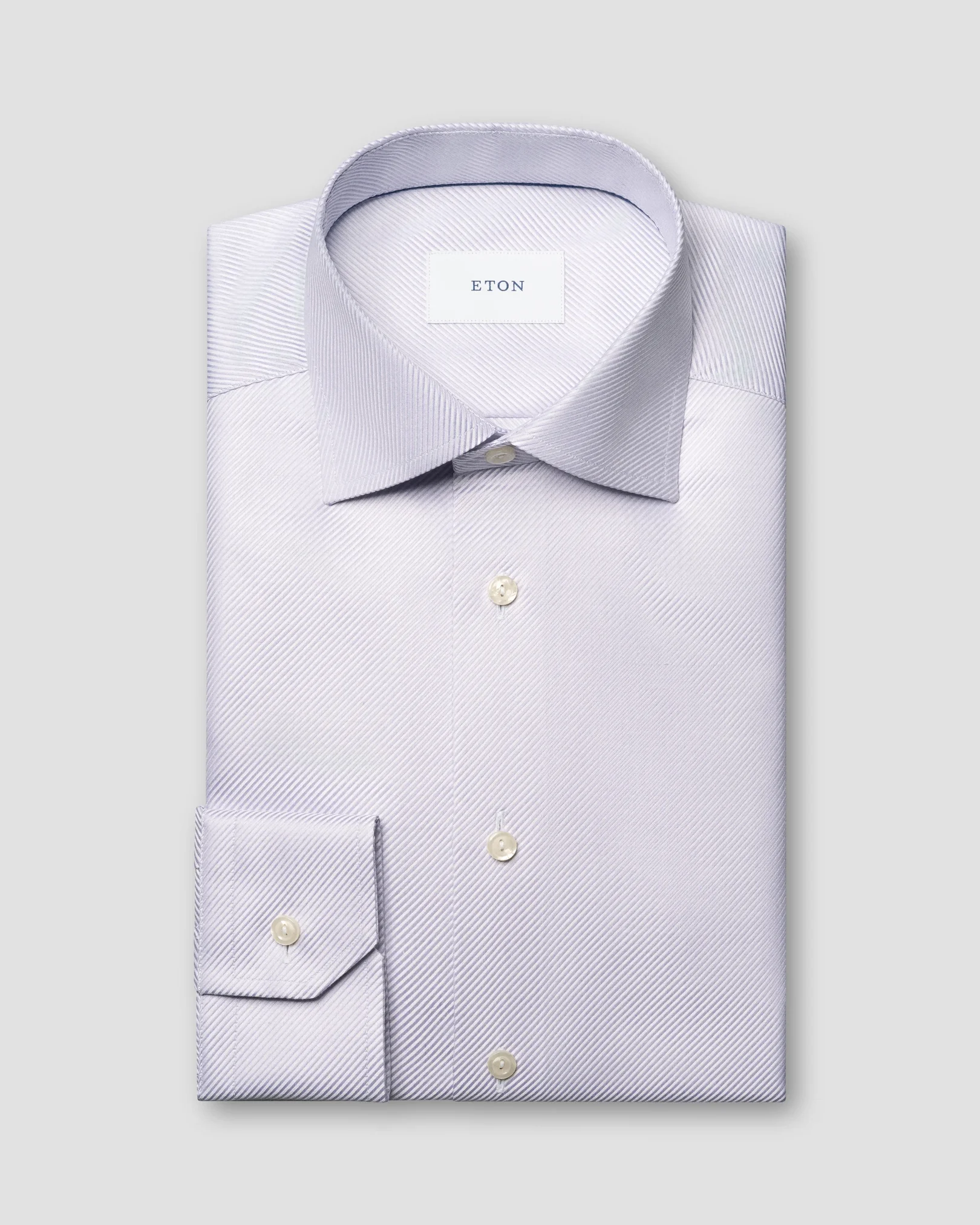 Eton - 256 solid king twill shirt