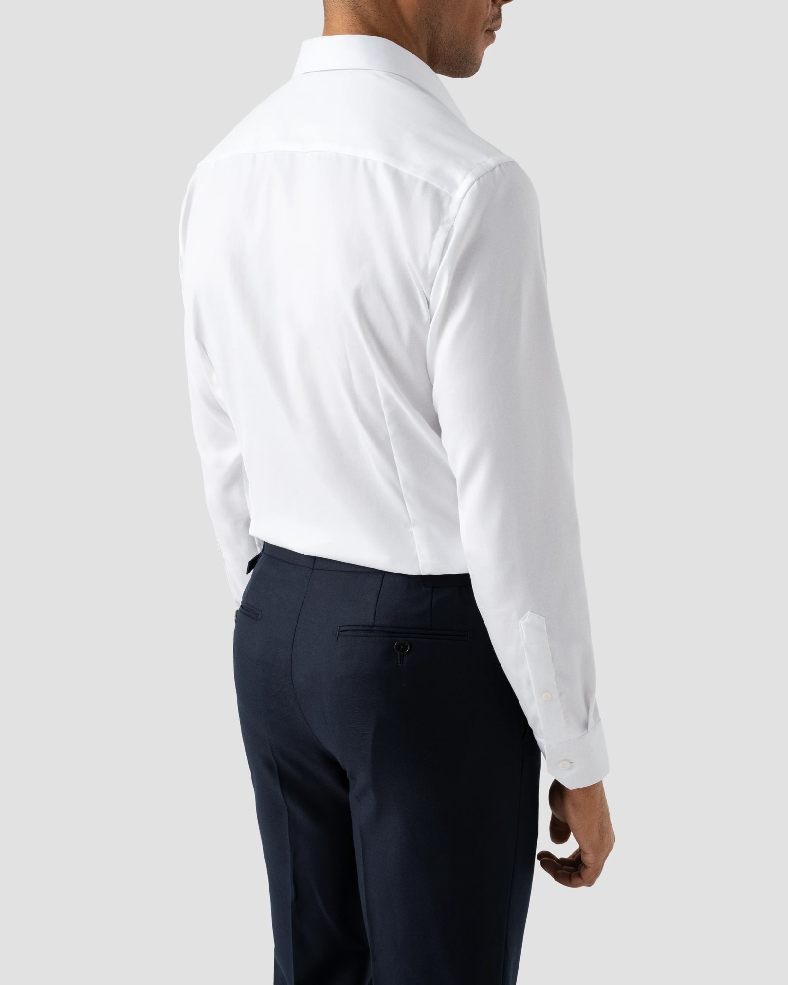 Eton - White Signature Twill Shirt - Pointed