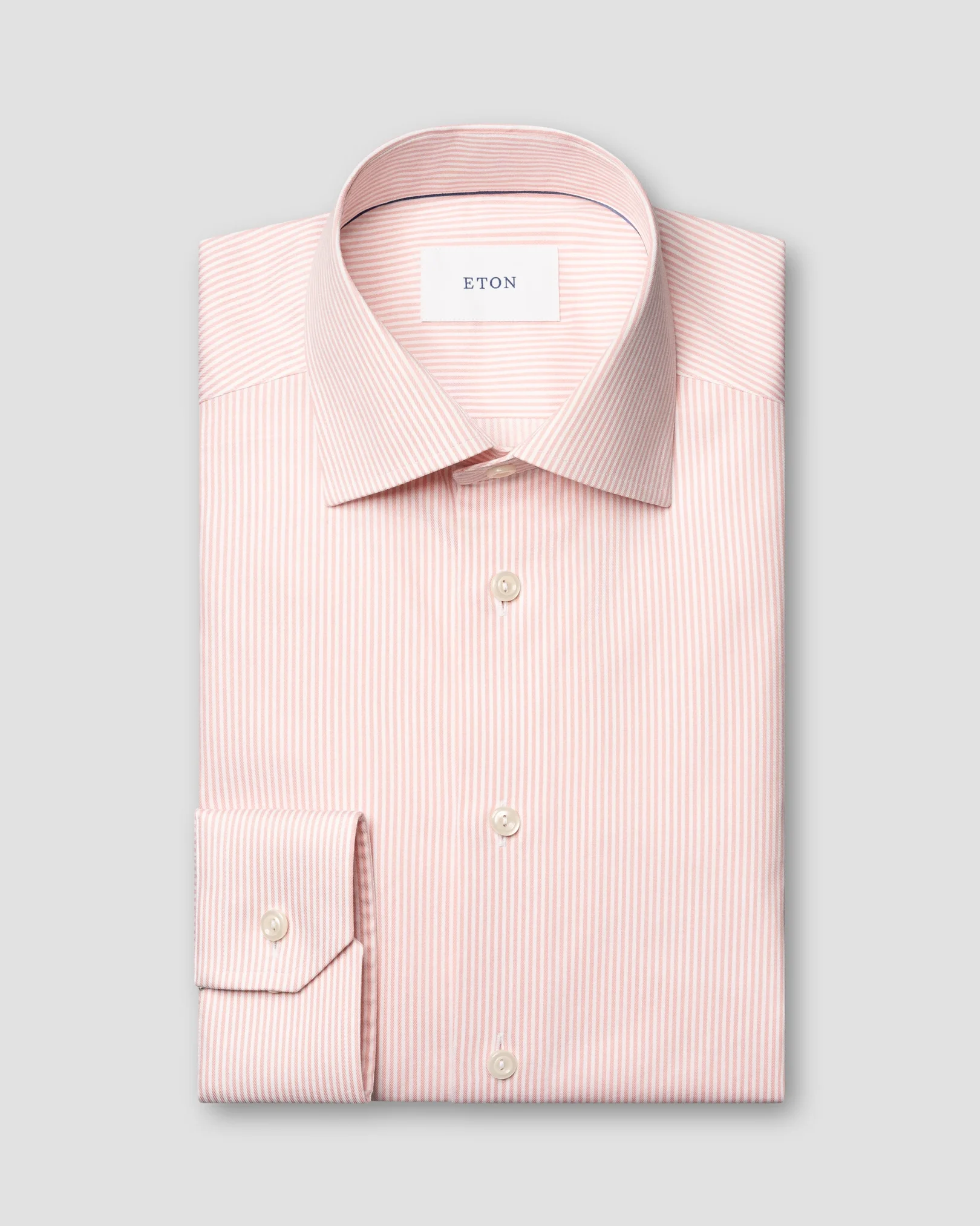 Eton - Striped Cotton TENCEL™ Lyocell Shirt