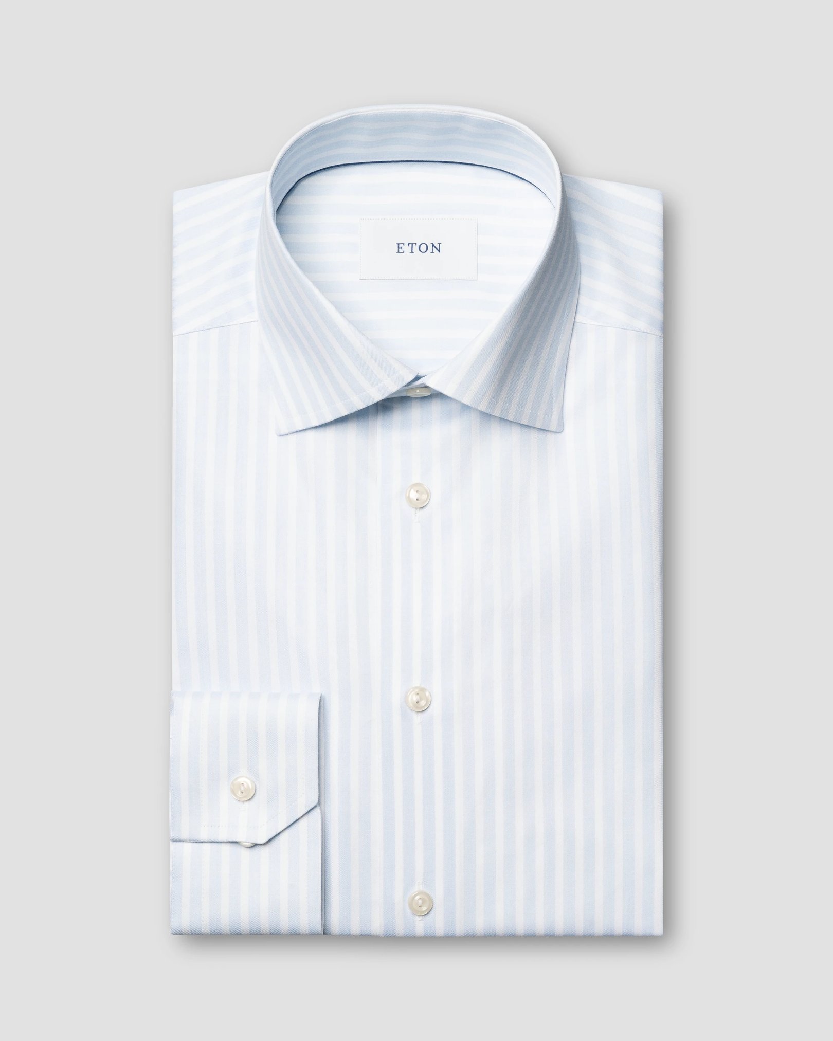Eton - Striped Twill Shirt