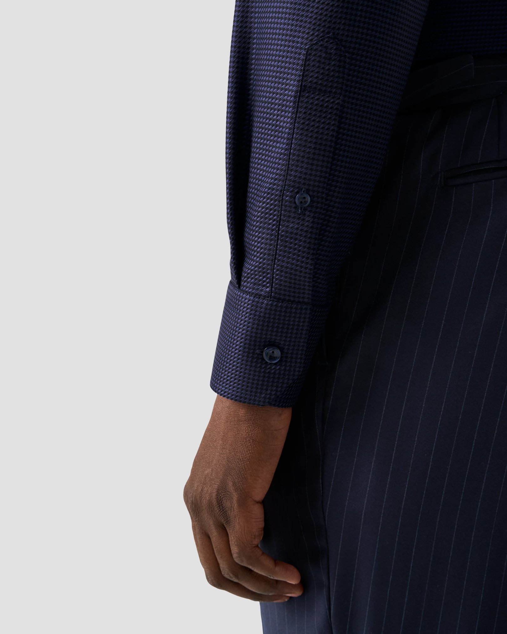 Eton - Houndstooth King Twill Shirt