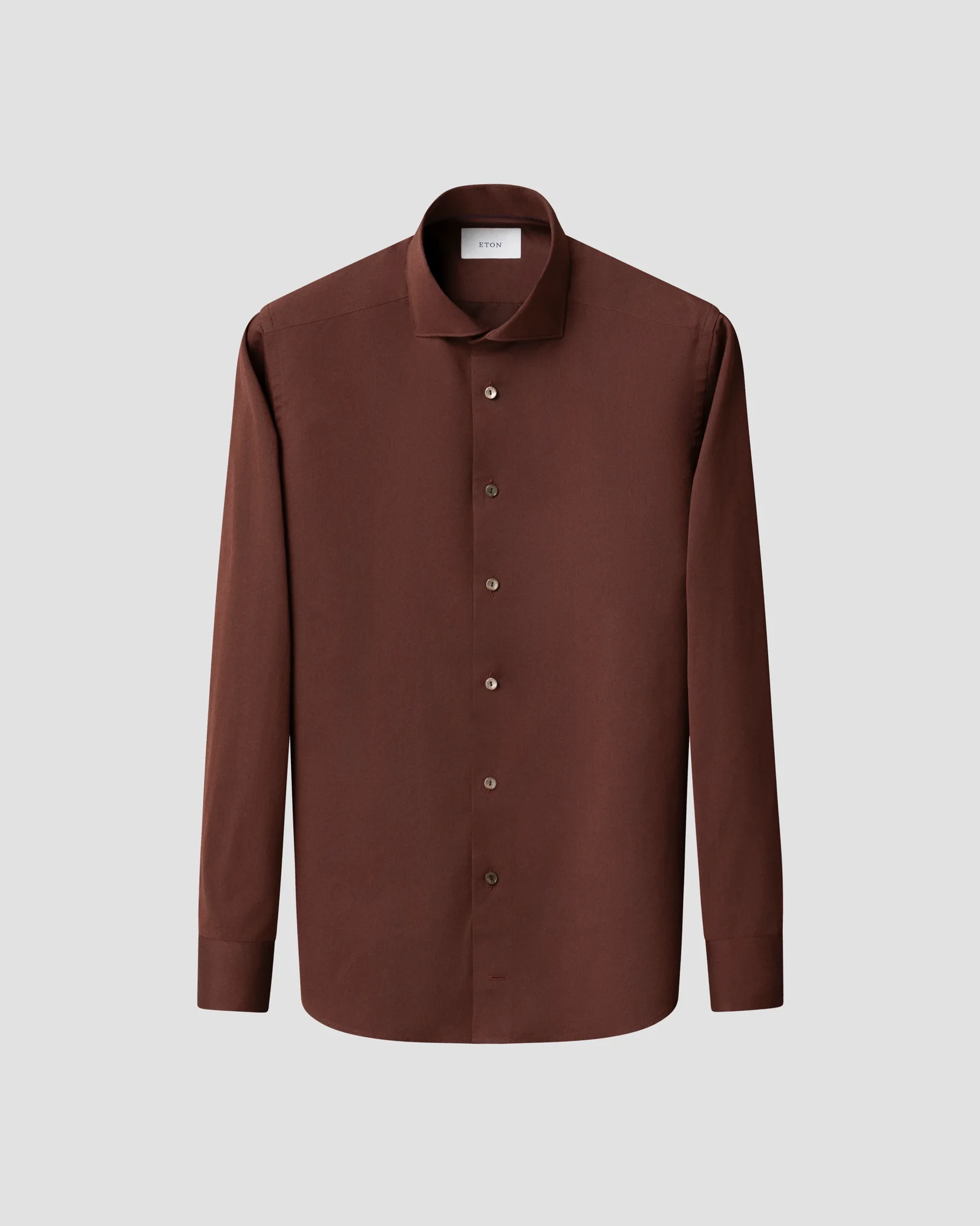 Eton - Solid Cotton Silk Shirt