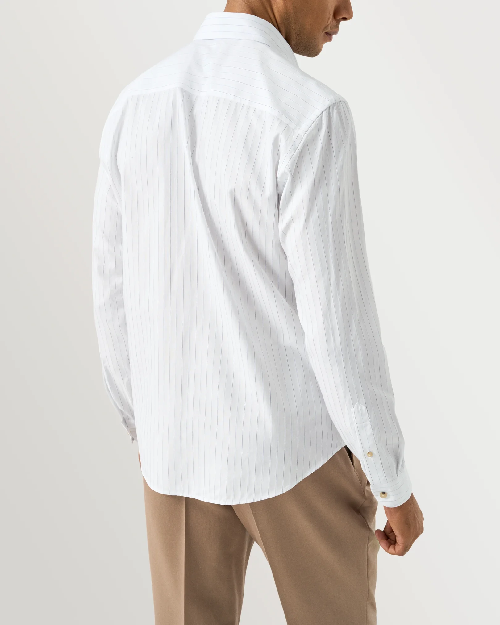 Eton - pin striped signature oxford shirt