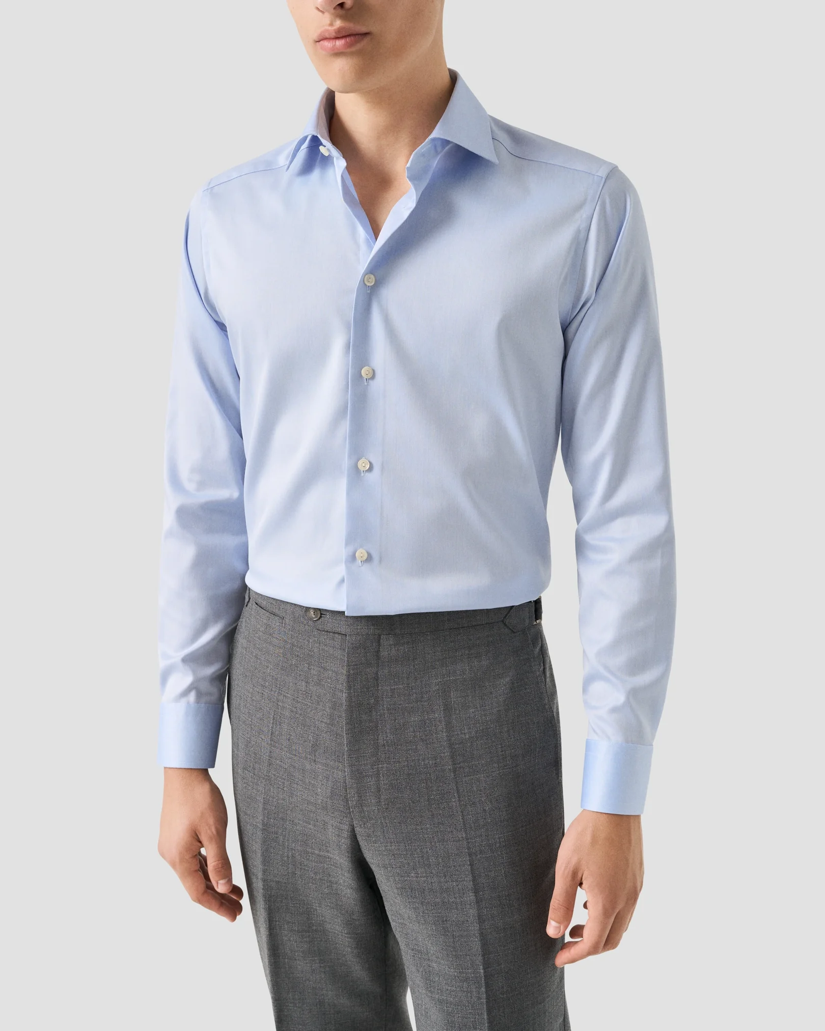 Eton - light blue shirt we1