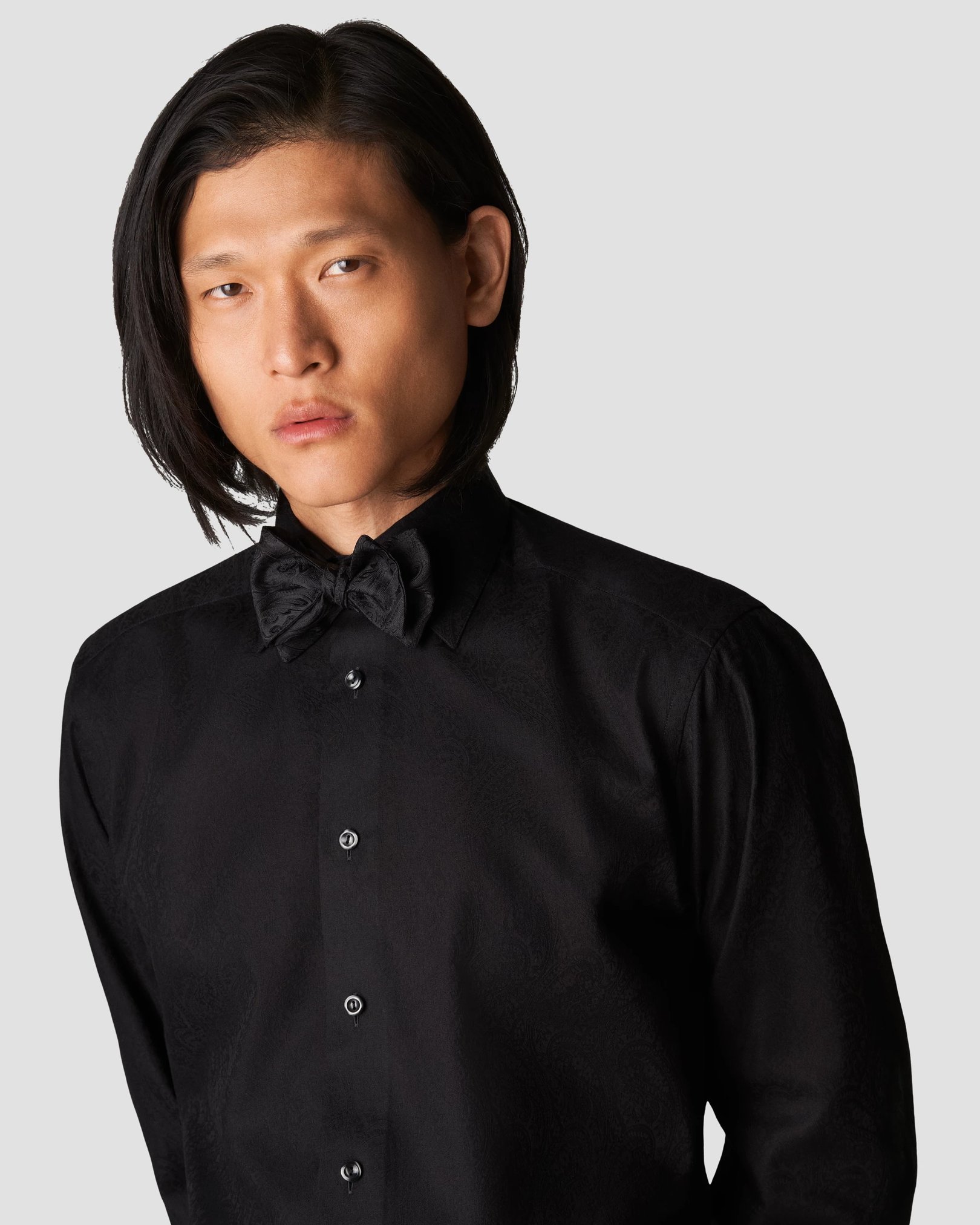 Eton - black jacquard