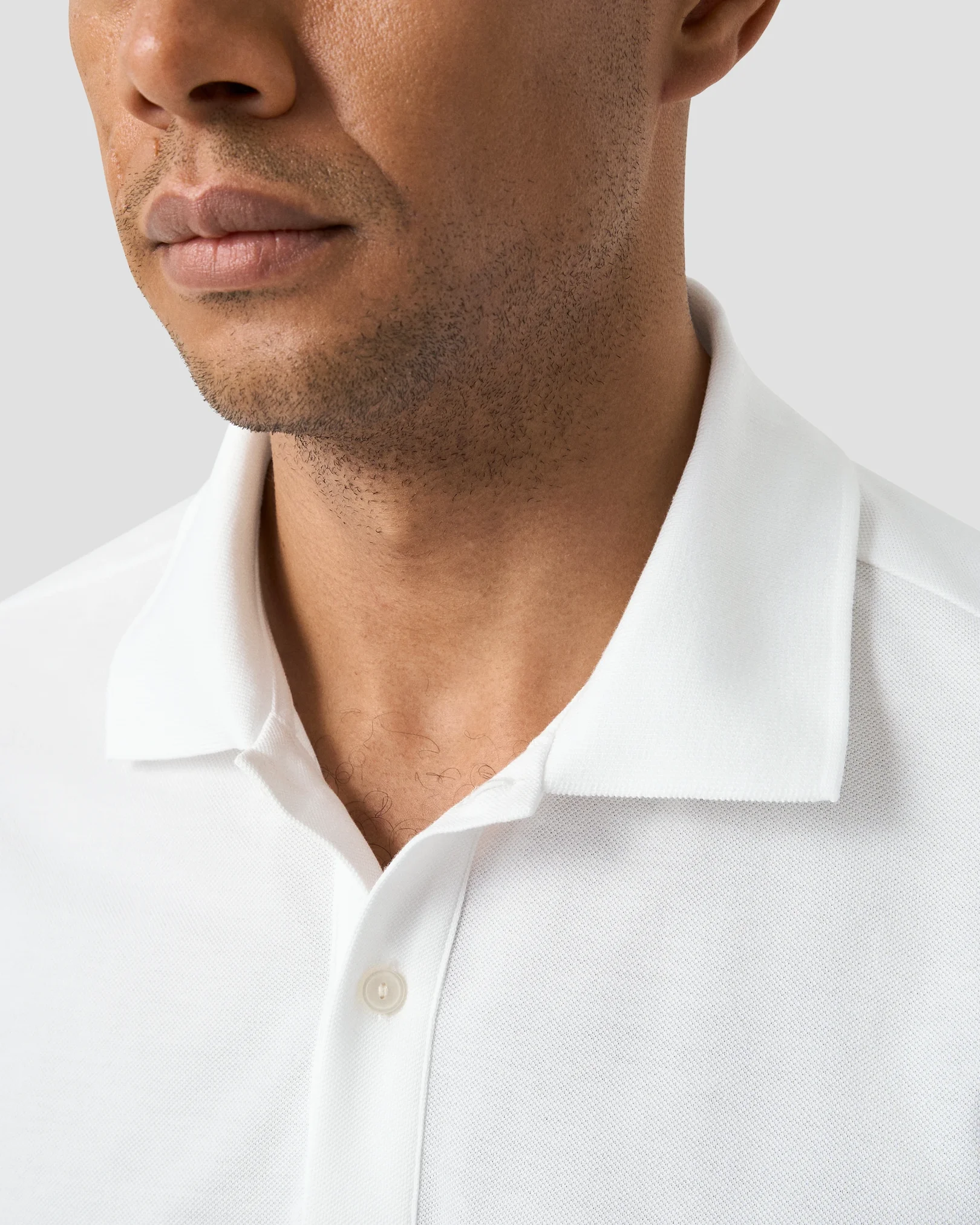 Eton - pima cotton pique polo shirt