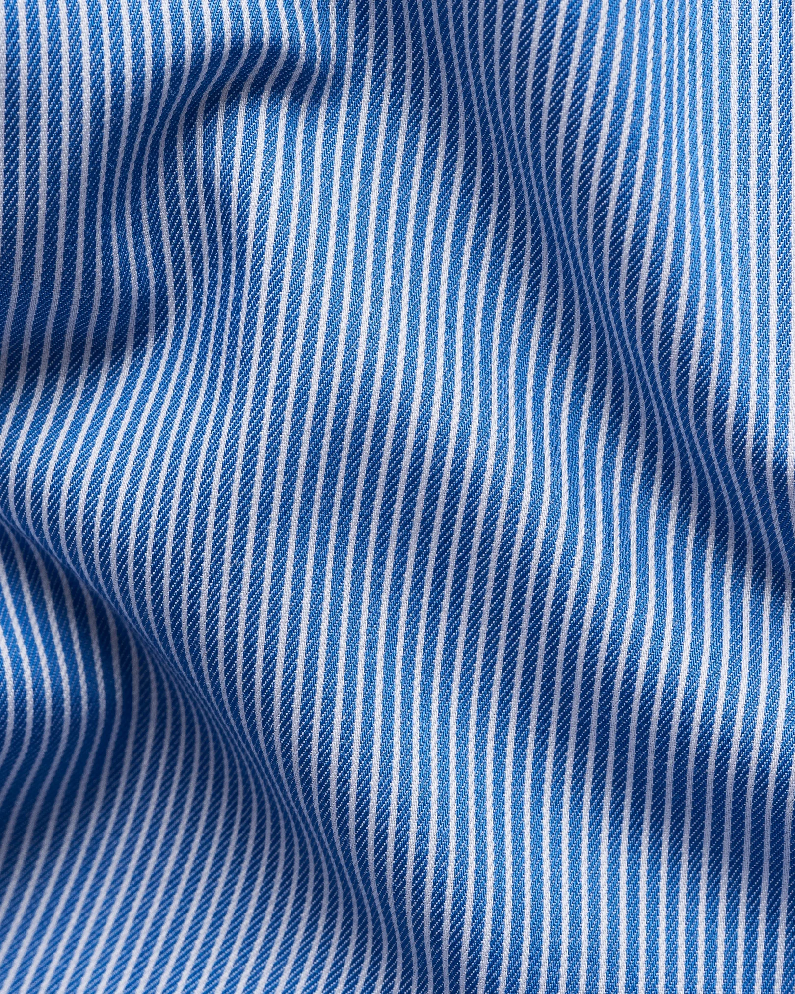 Eton - mid blue striped fine 263