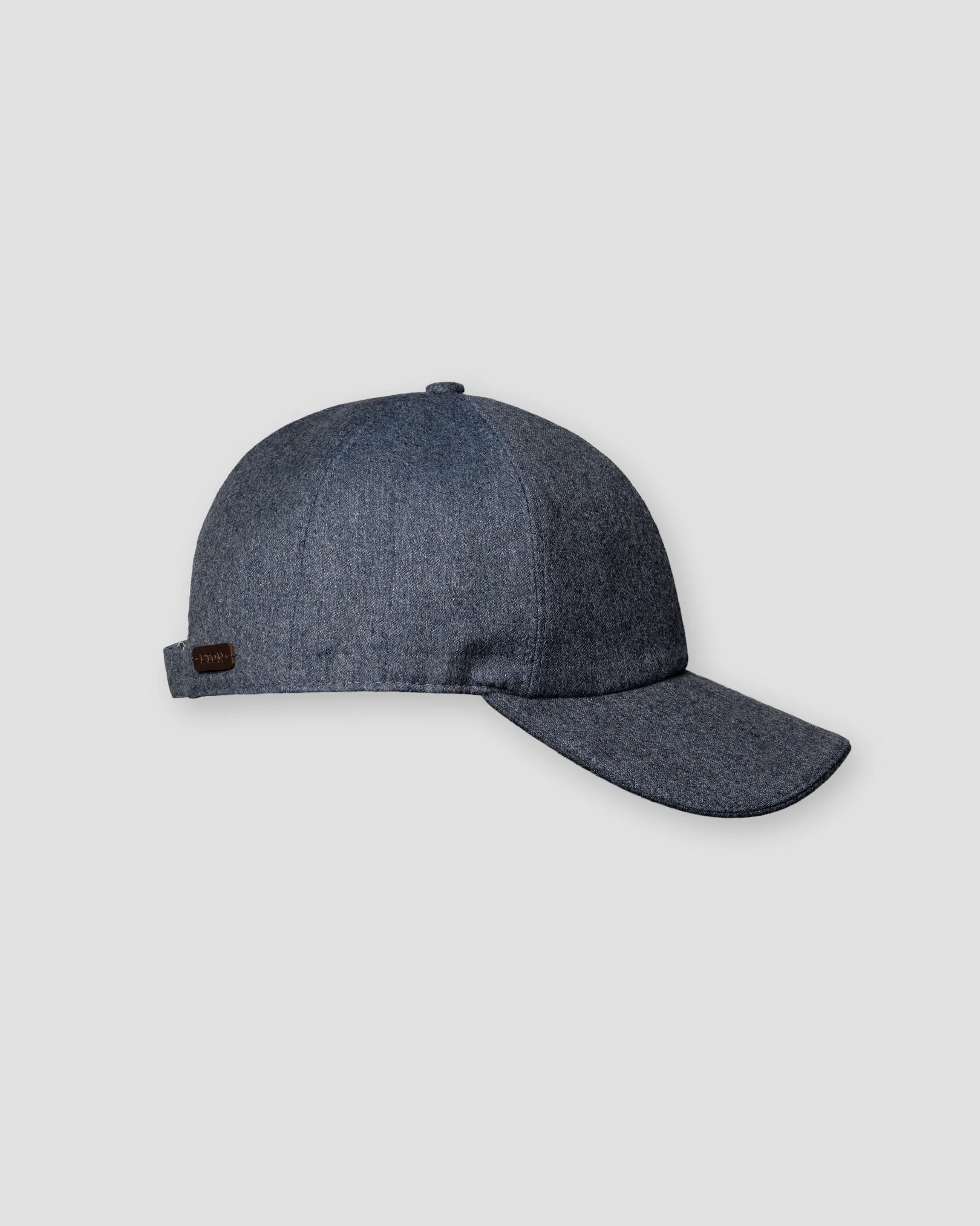 Eton - navy blue wool baseball cap