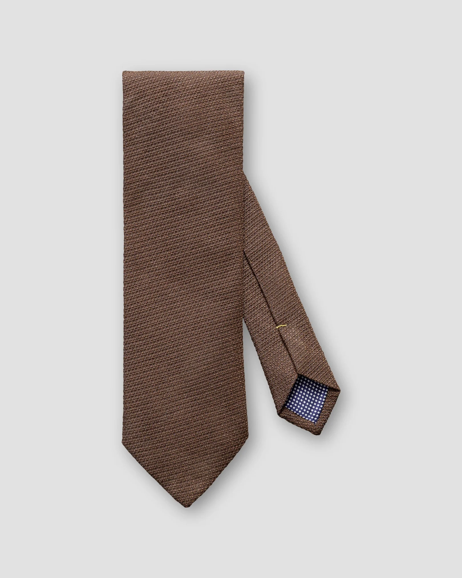 Eton - brown silk tie