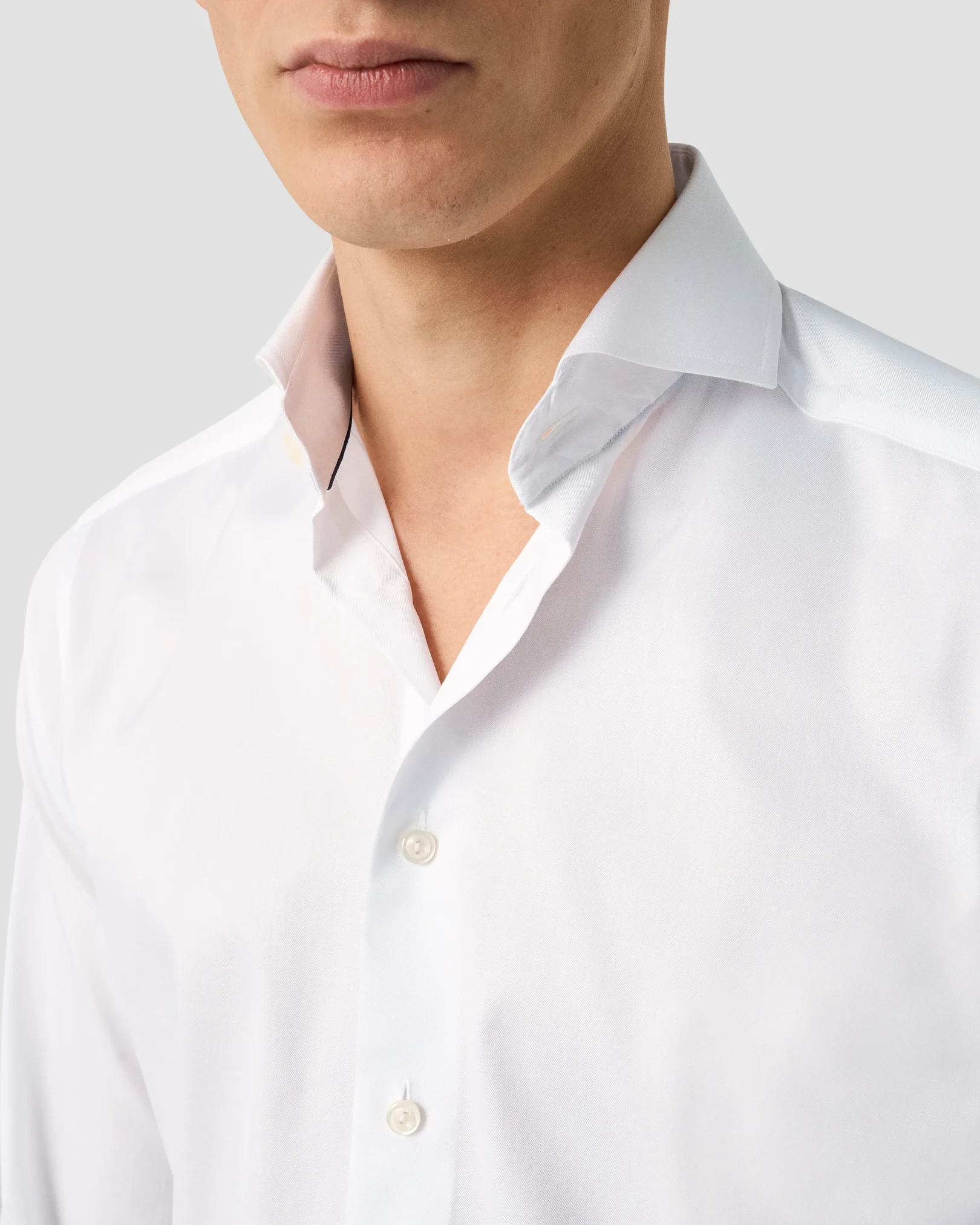 Eton - white extreme cut away shirt