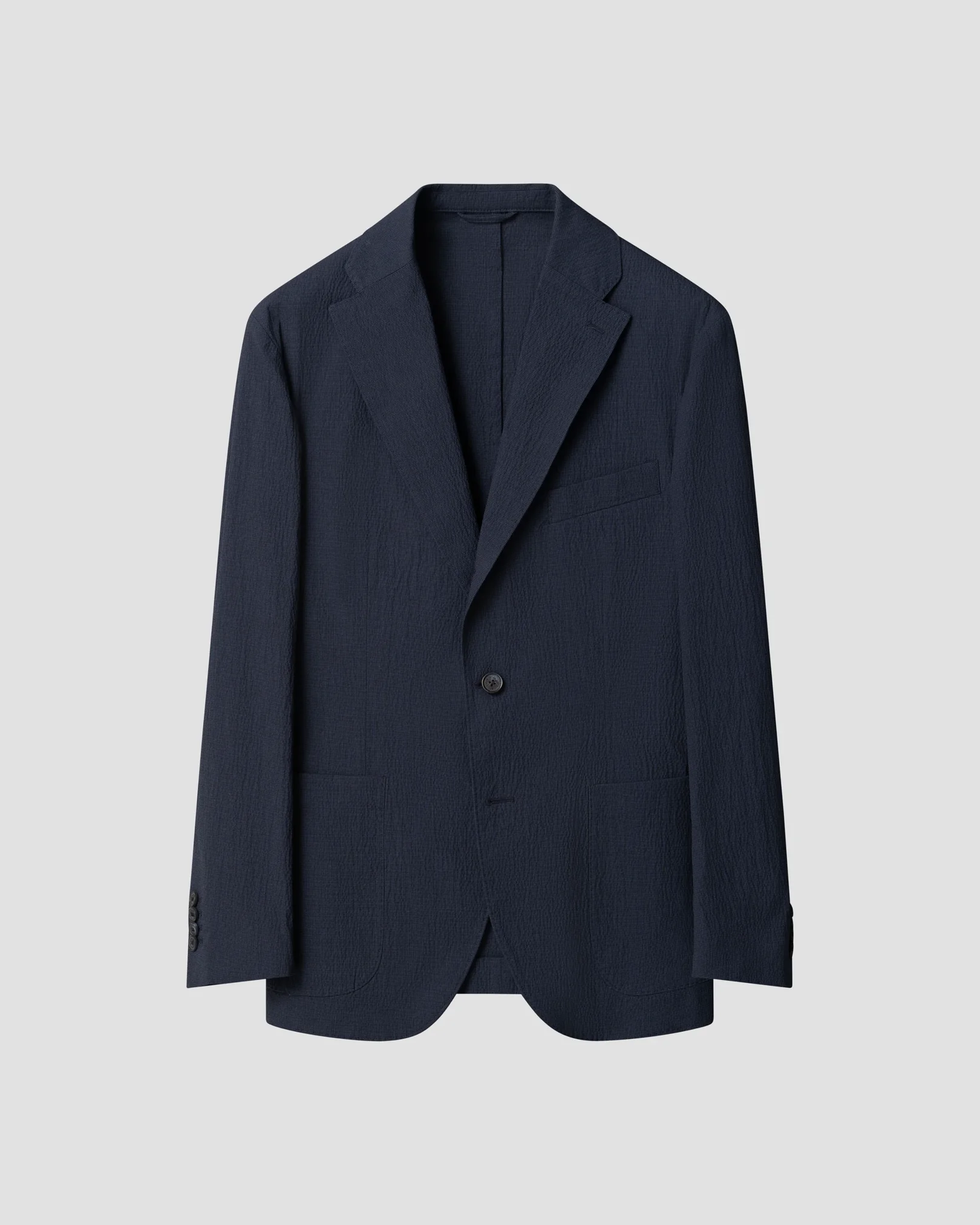 Eton - seersucker cotton soft jacket