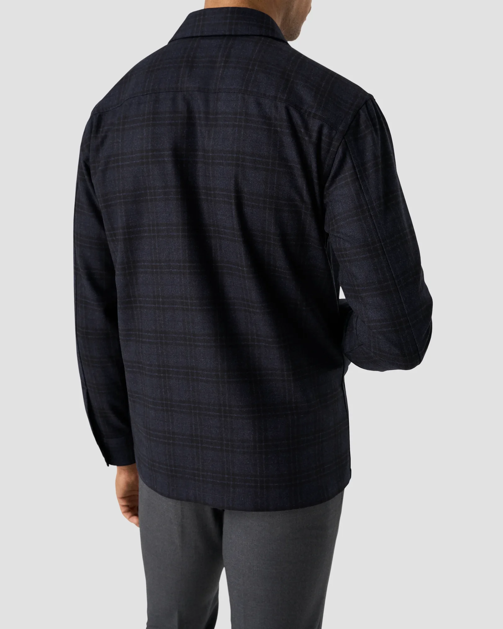 Eton - navy blue overshirt