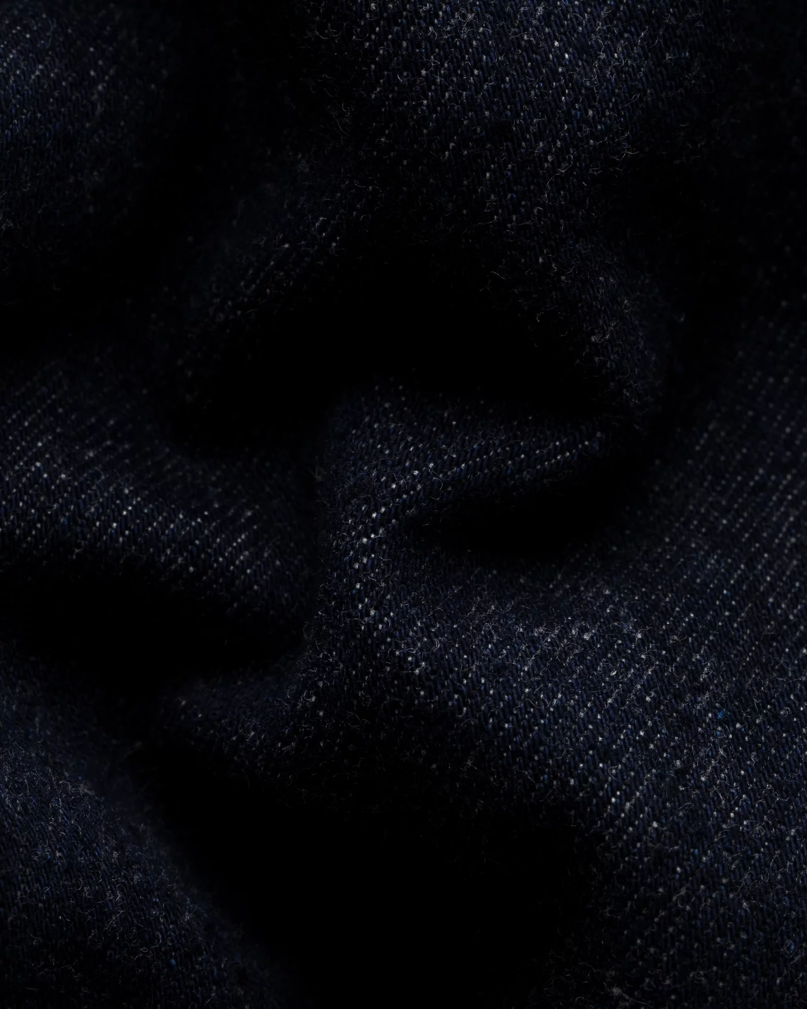 Eton - blue denim overshirt jeansverket