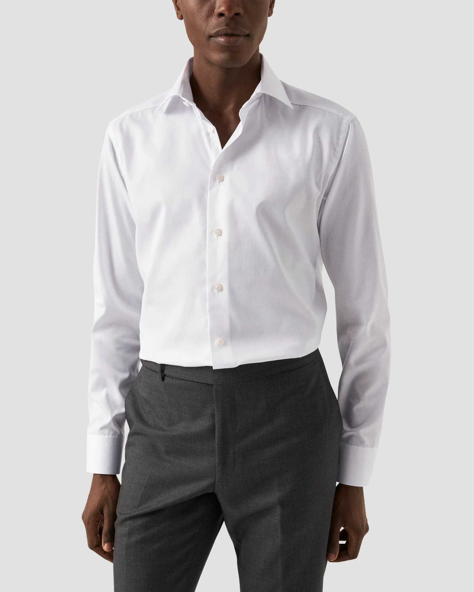 Eton - White Signature Twill Shirt