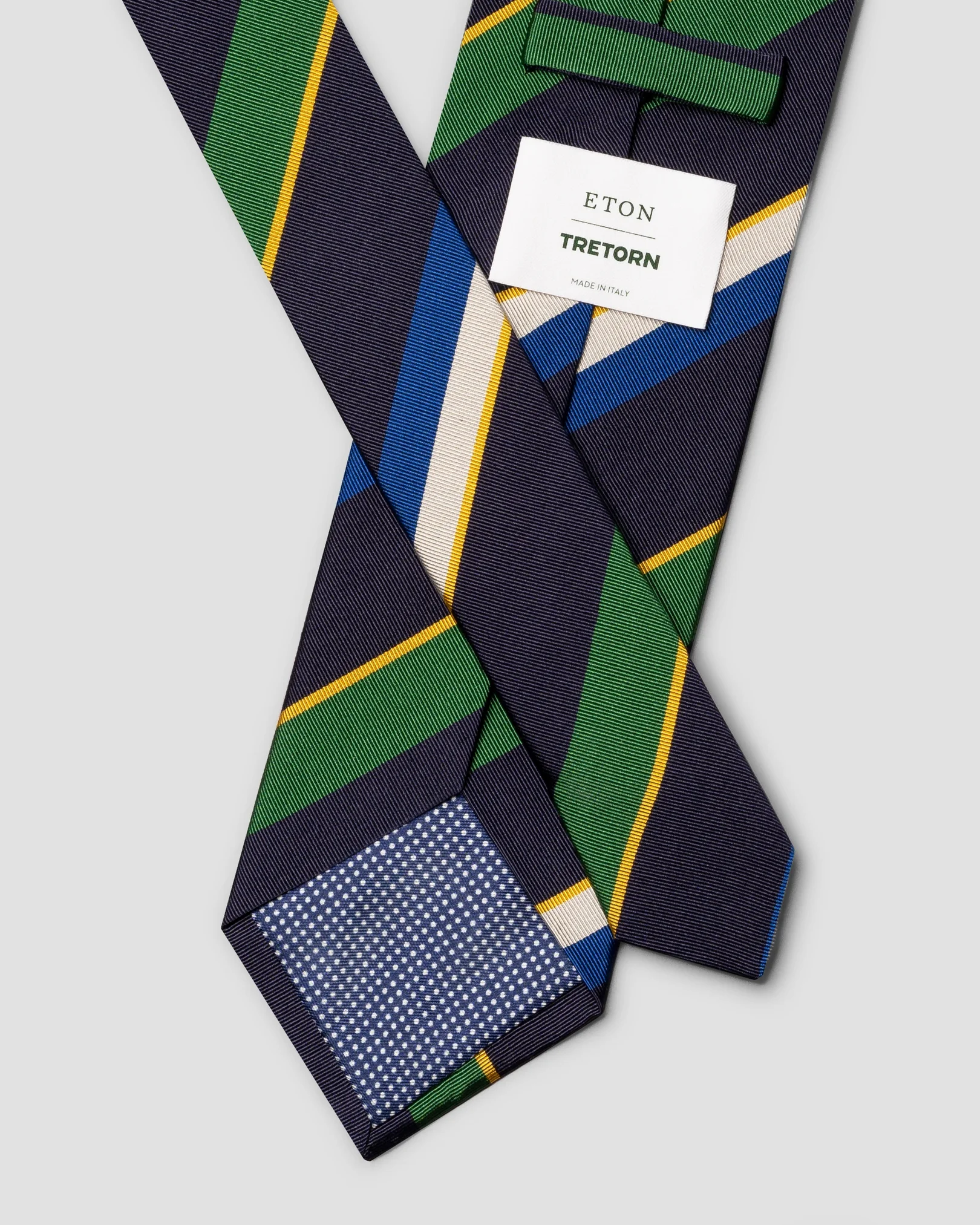 Eton - eton x tretorn striped tie