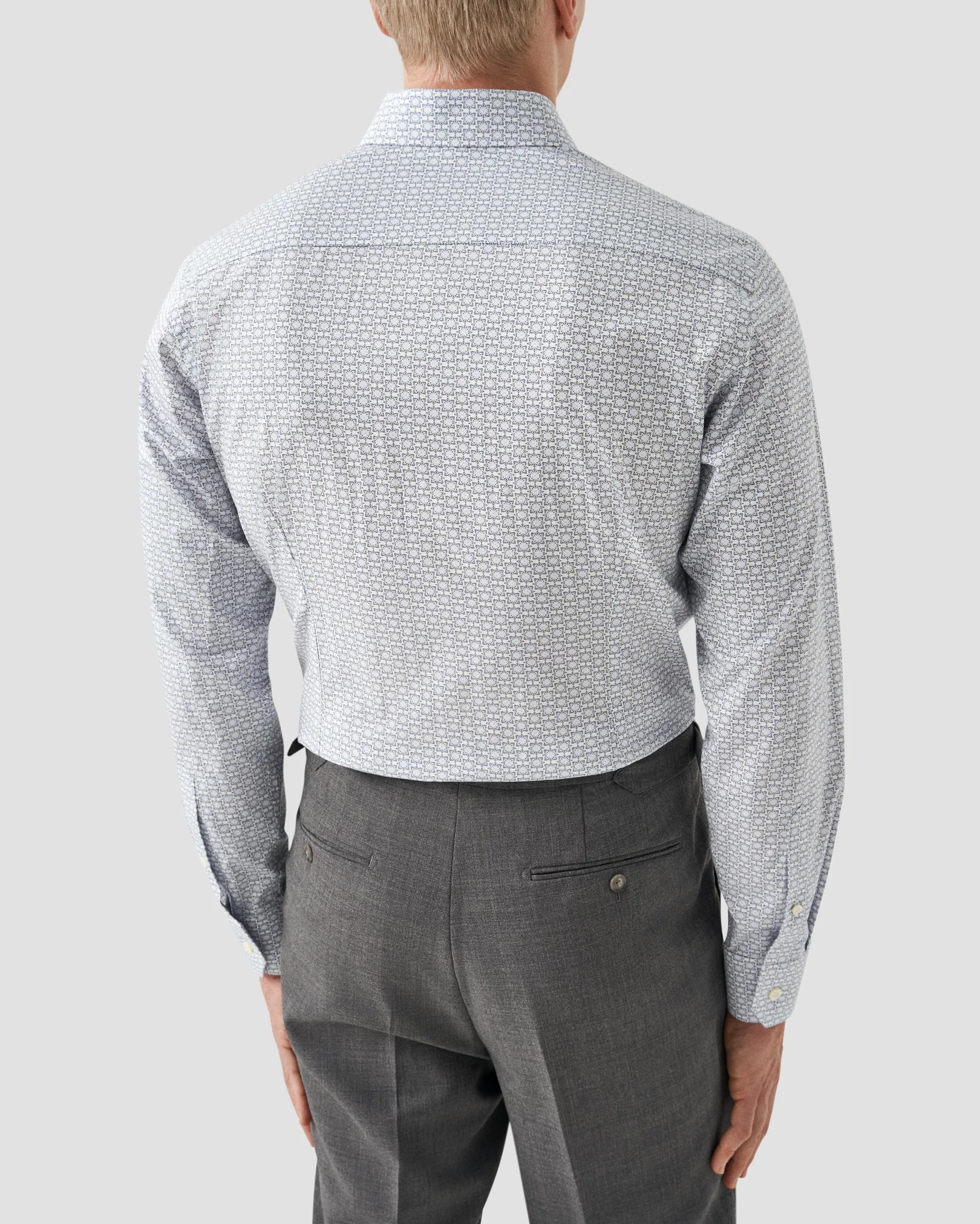 Eton - mid size geometric shirt