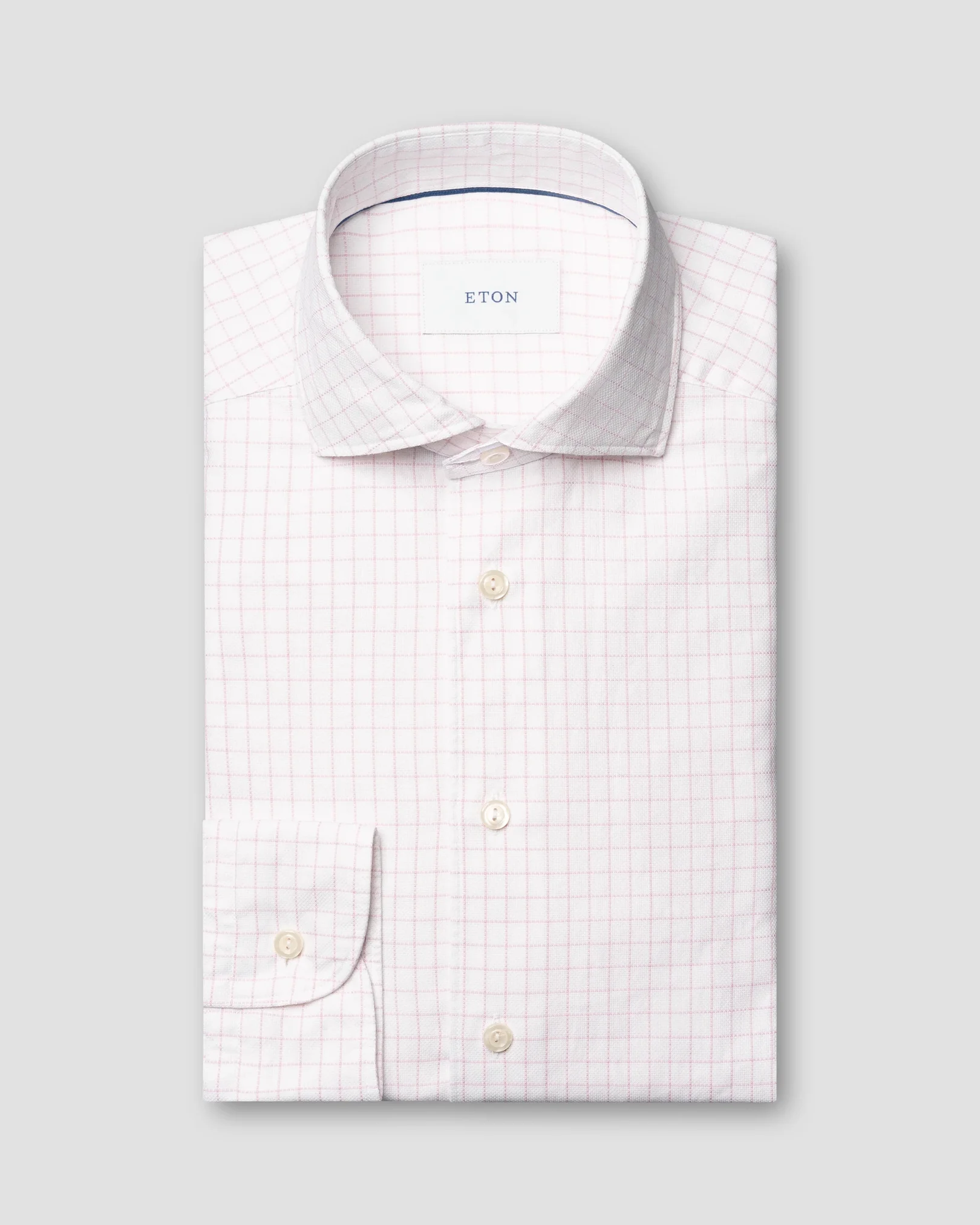 Eton - Checked Oxford Shirt